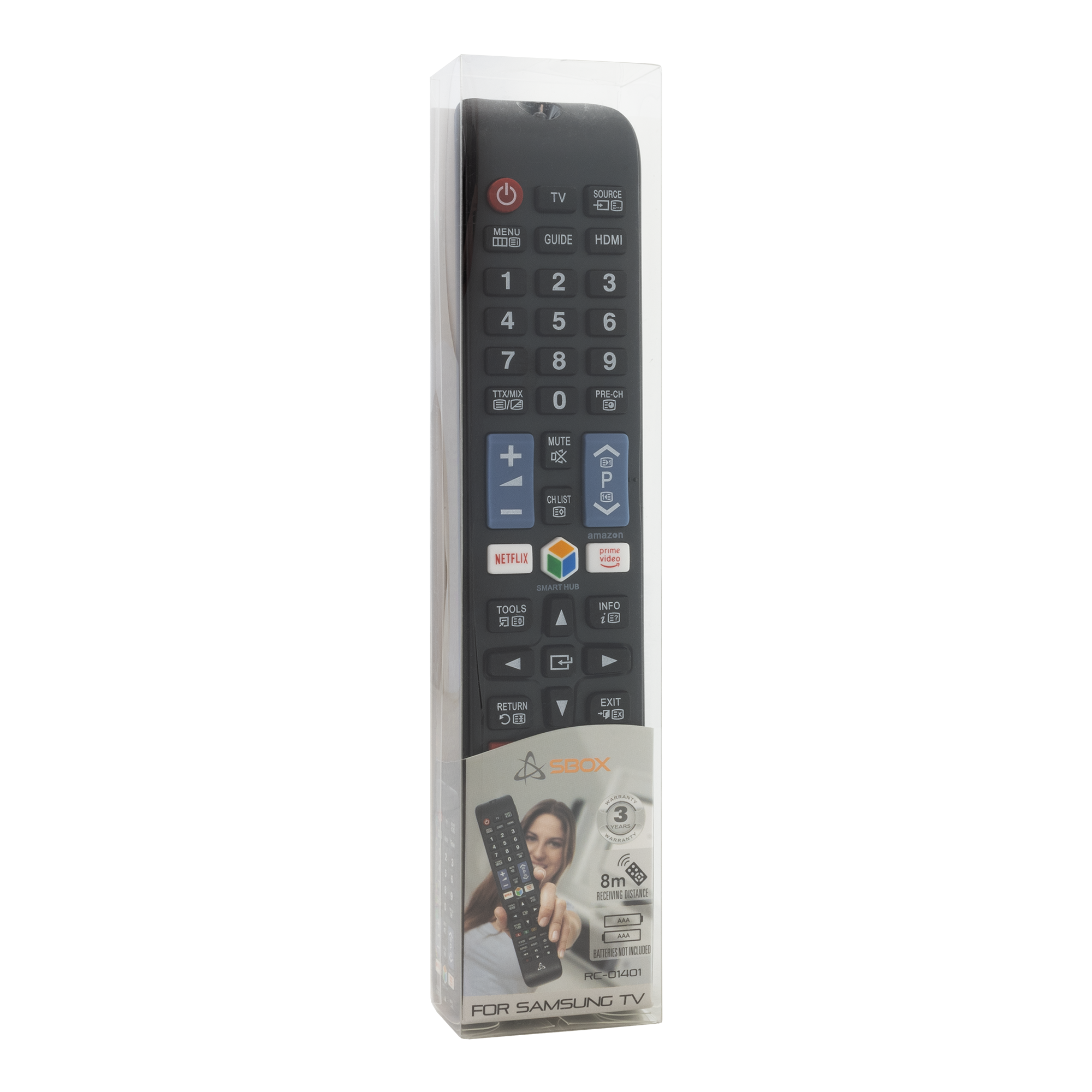 Daljinski upravljač SBOX RC-01401 za Samsung televizore-3