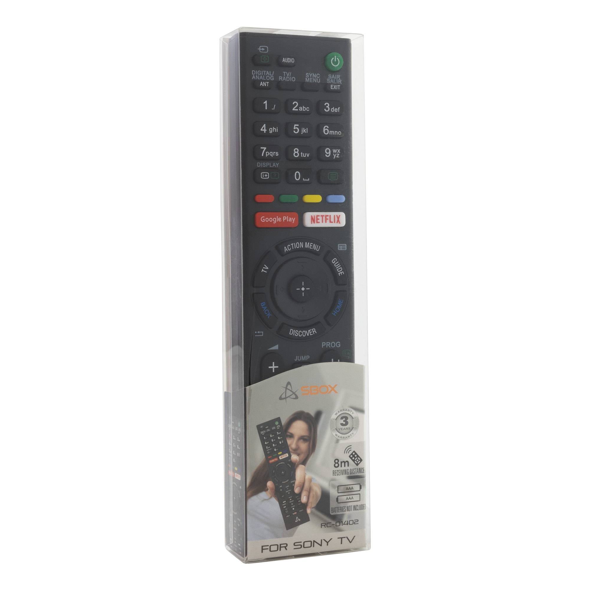 Daljinski upravljač SBOX RC-01402 za SONY televizore-2