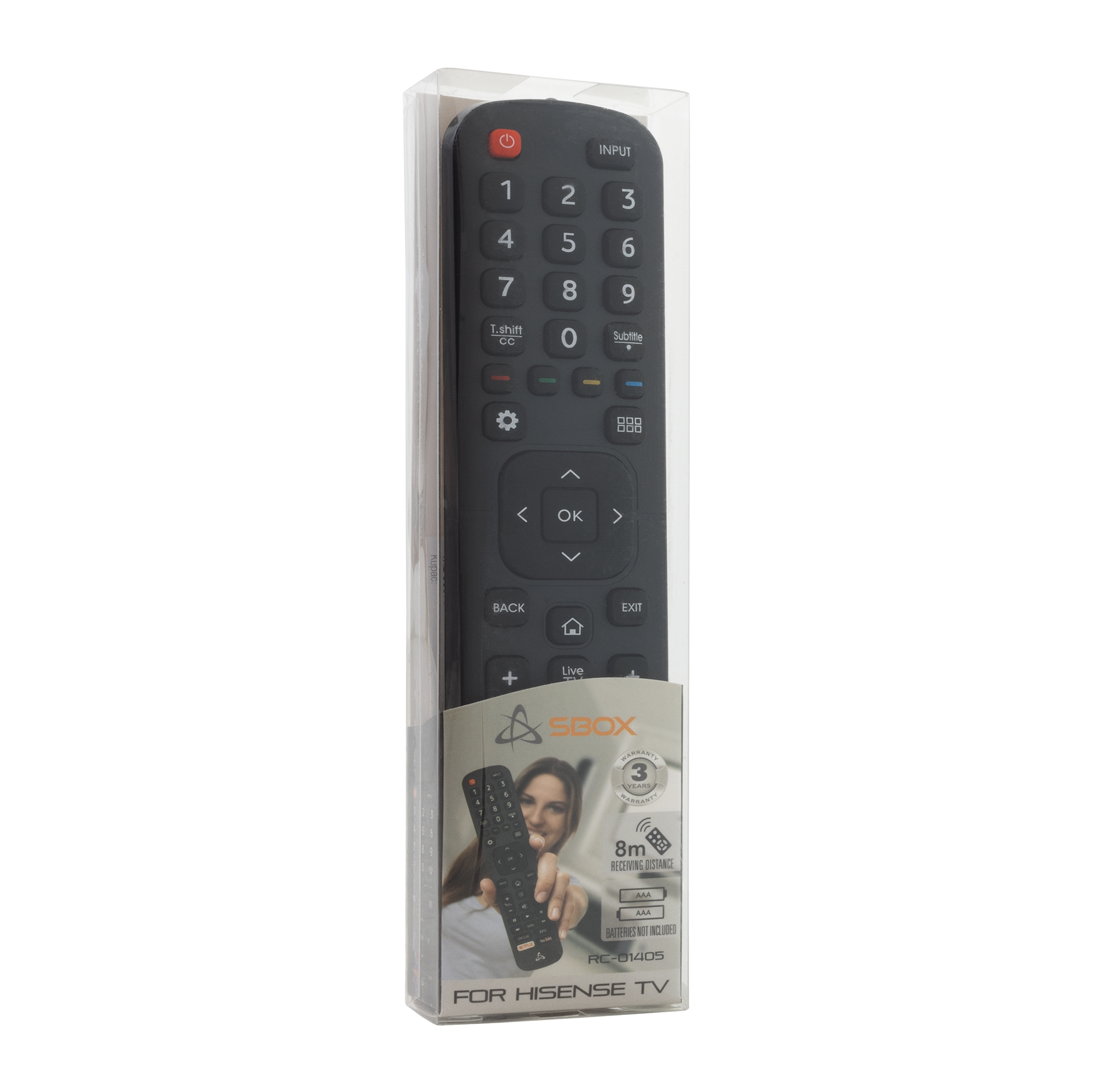 DALJINSKI SBOX RC-01405 za Hisense televizore-3