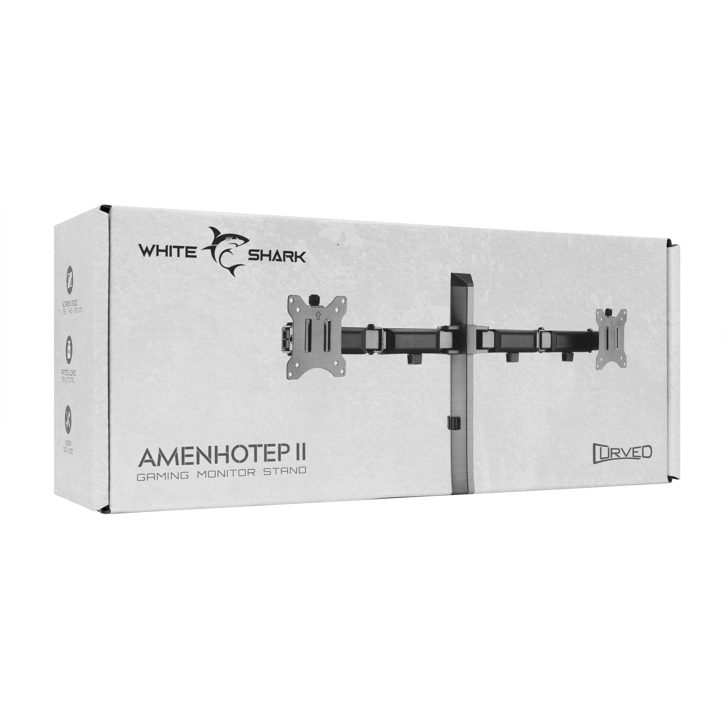 Stalak za monitor WHITE SHARK GMS-3205 AMENHOTEP II / 2 Monitora-7
