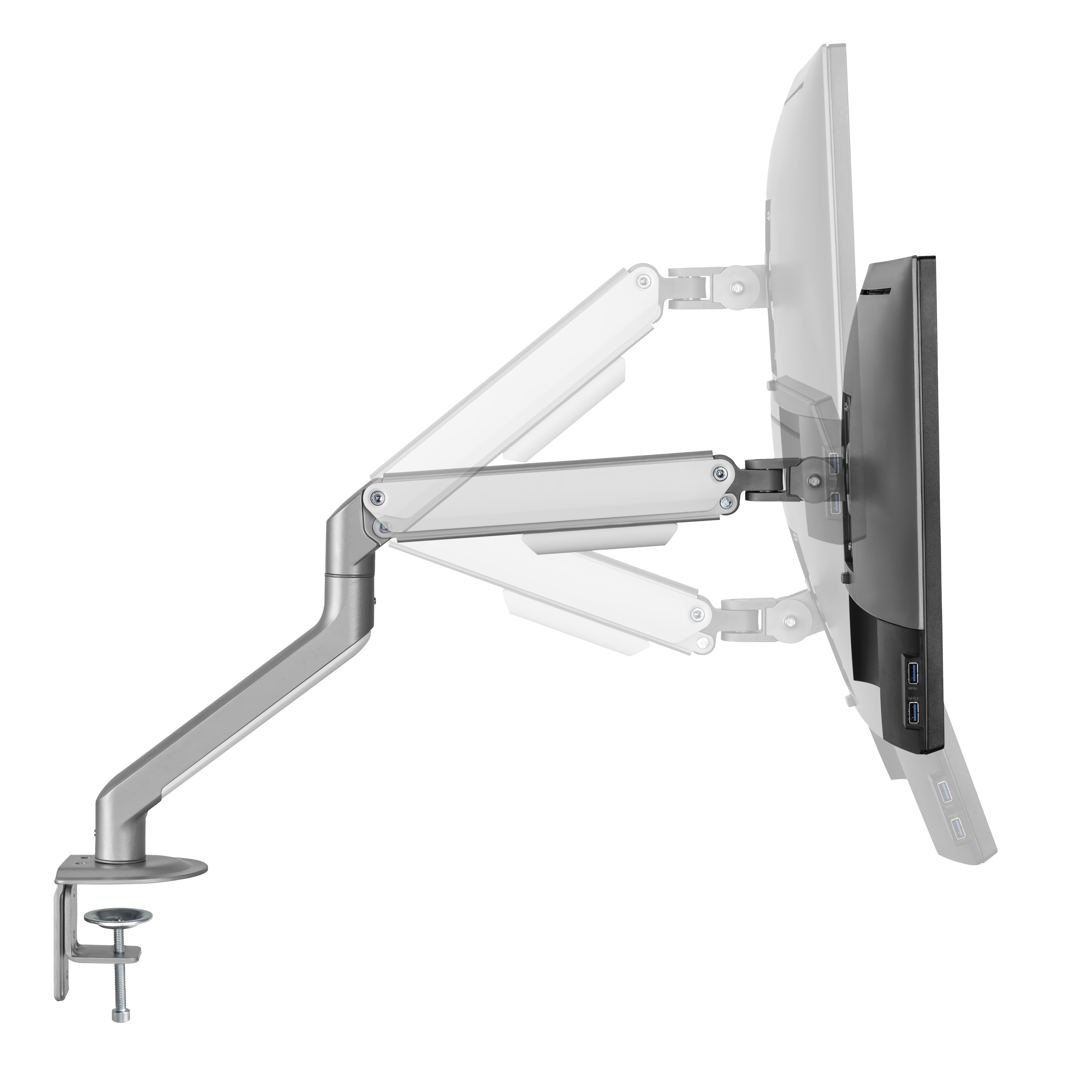 Stalak za monitor WHITE SHARK GMS-3207 Neferites I / 1 Monitor-4