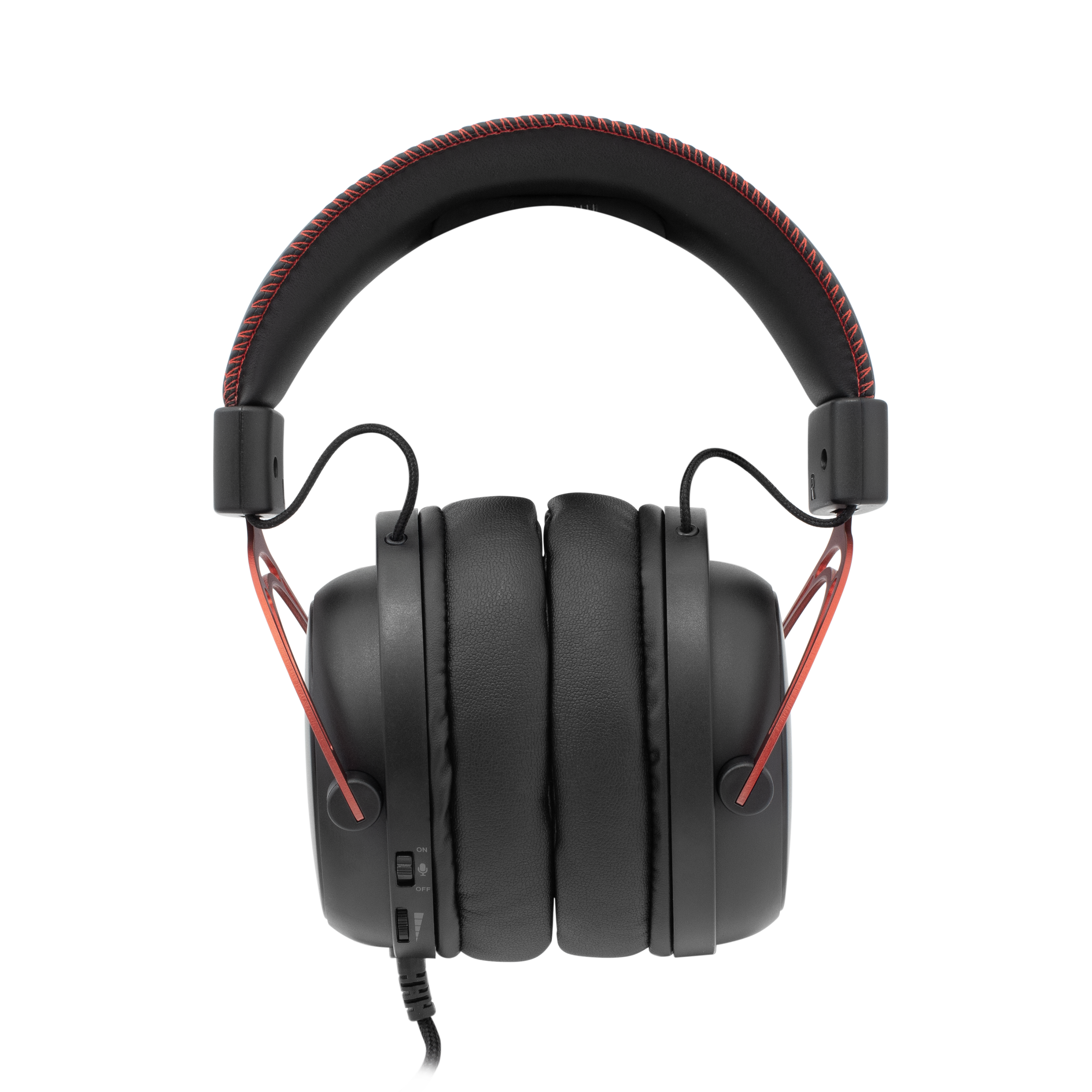 Gaming slušalice WHITE SHARK GH-2341 GORILLA (s mikrofonom) crno/crvene-1