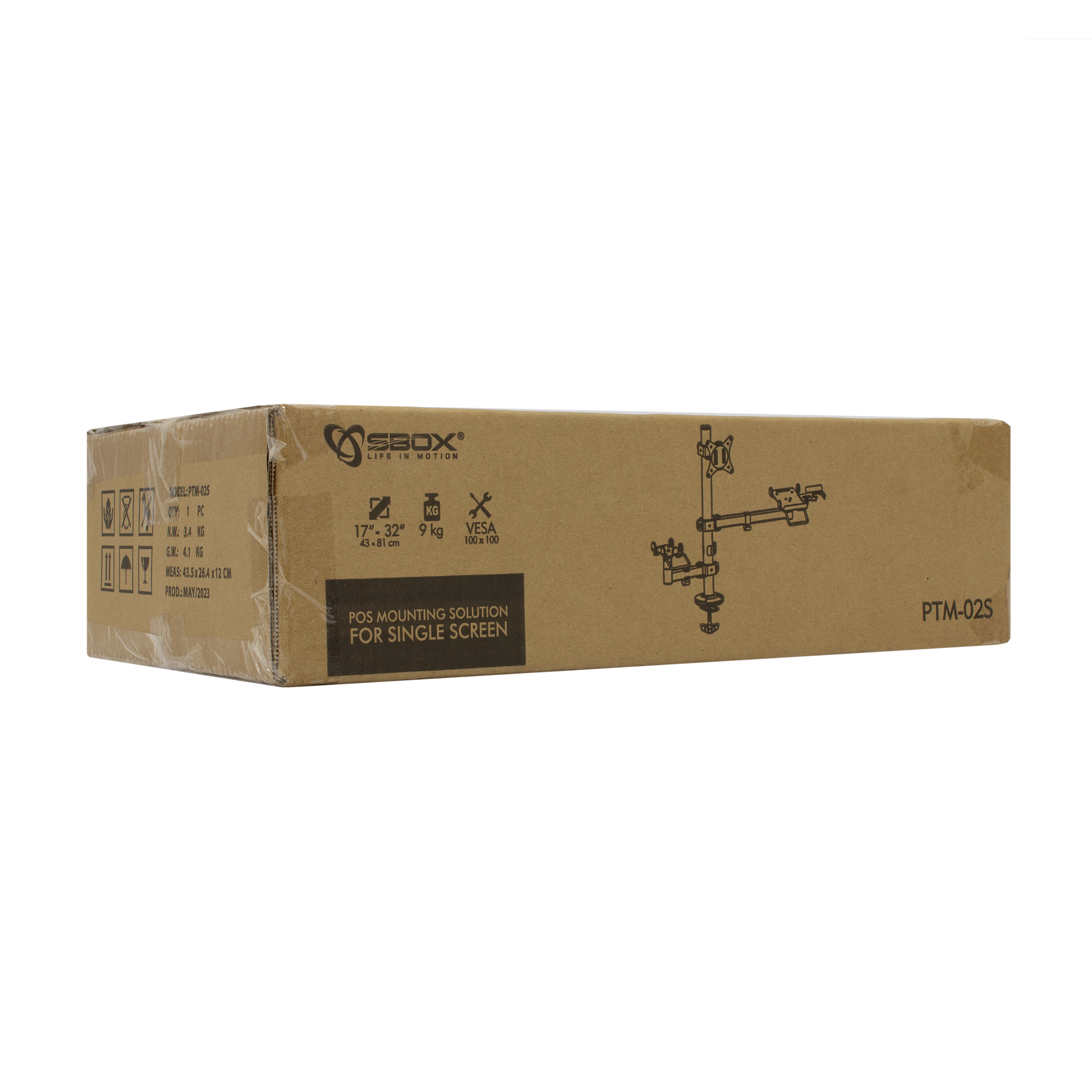 STALAK ZA POS TERMINAL / MONITOR / POS PRINTER SBOX PTM-02S UNIVERZALNI-9