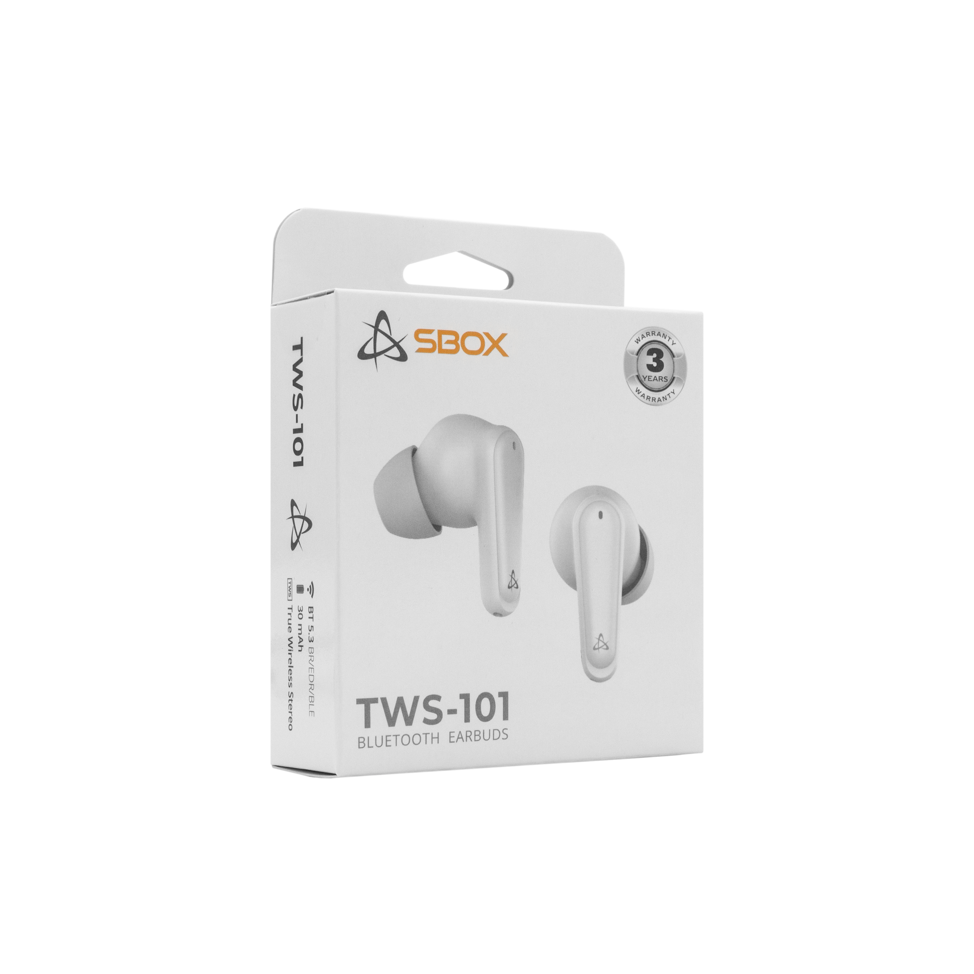 Slušalice SBOX EB-TWS101 bežične, BT, In-ear bijele-9