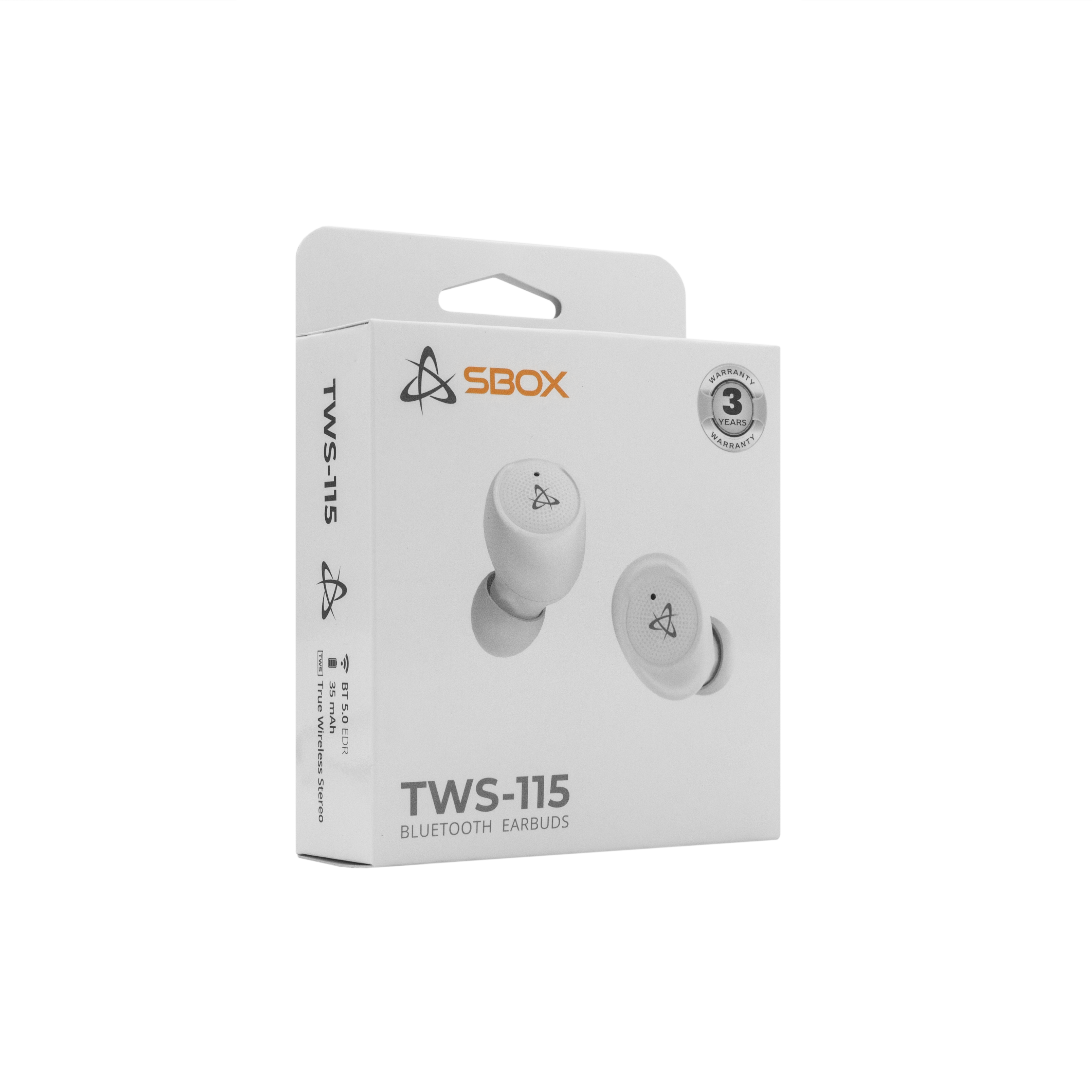 Slušalice SBOX BT EB-TWS115 bijele-9