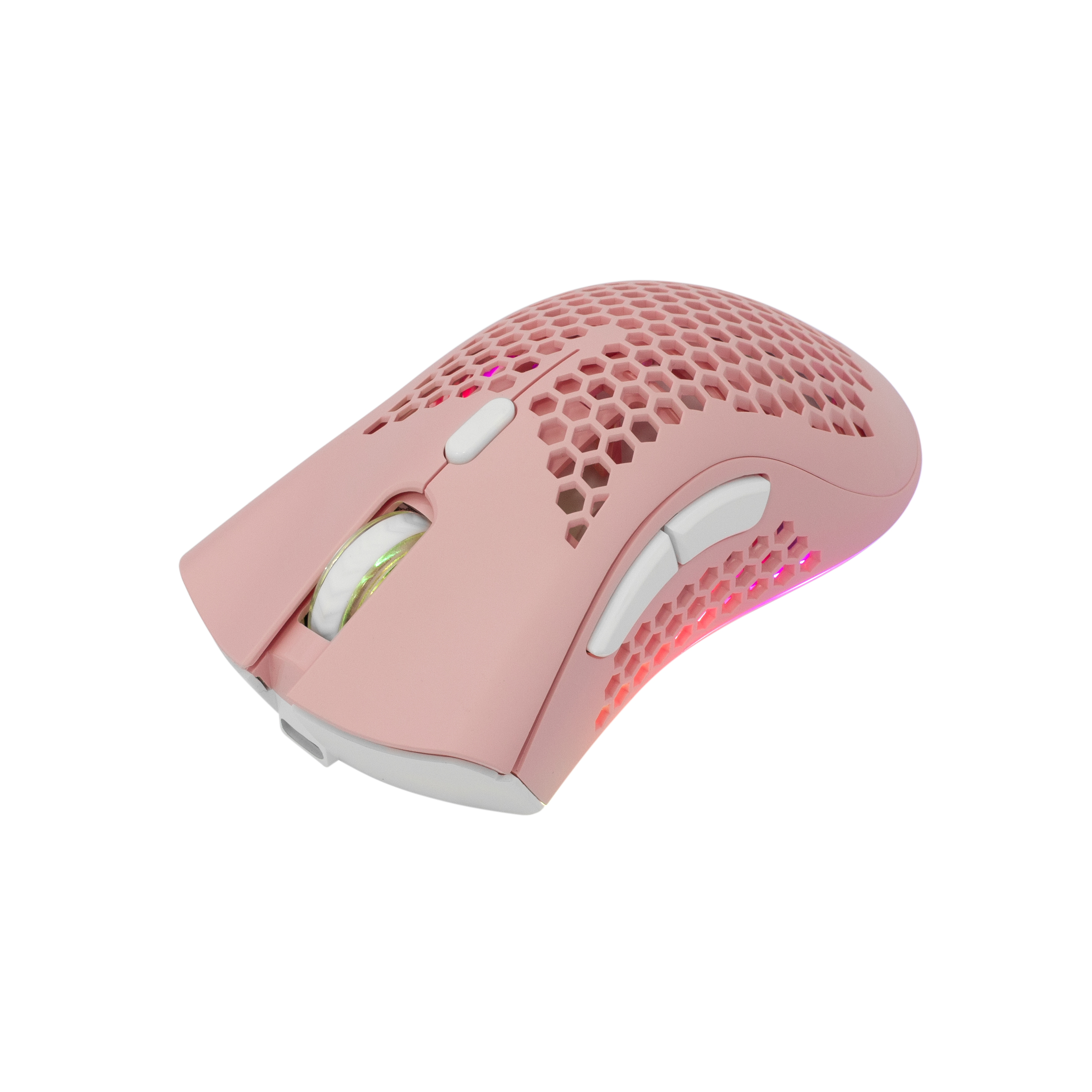 Miš WHITE SHARK WGM-5012 LIONEL (bežični, 10.000 DPI) pink-2
