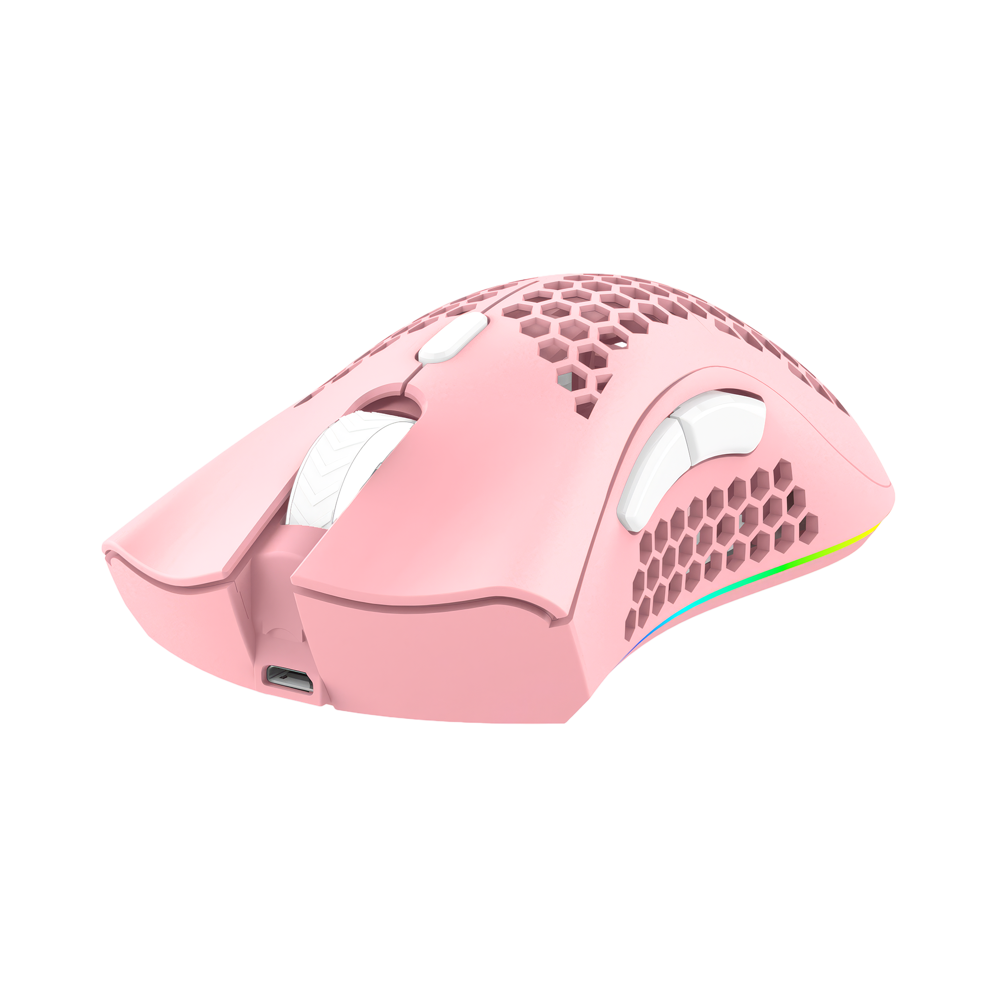 Miš WHITE SHARK WGM-5012 LIONEL (bežični, 10.000 DPI) pink-19