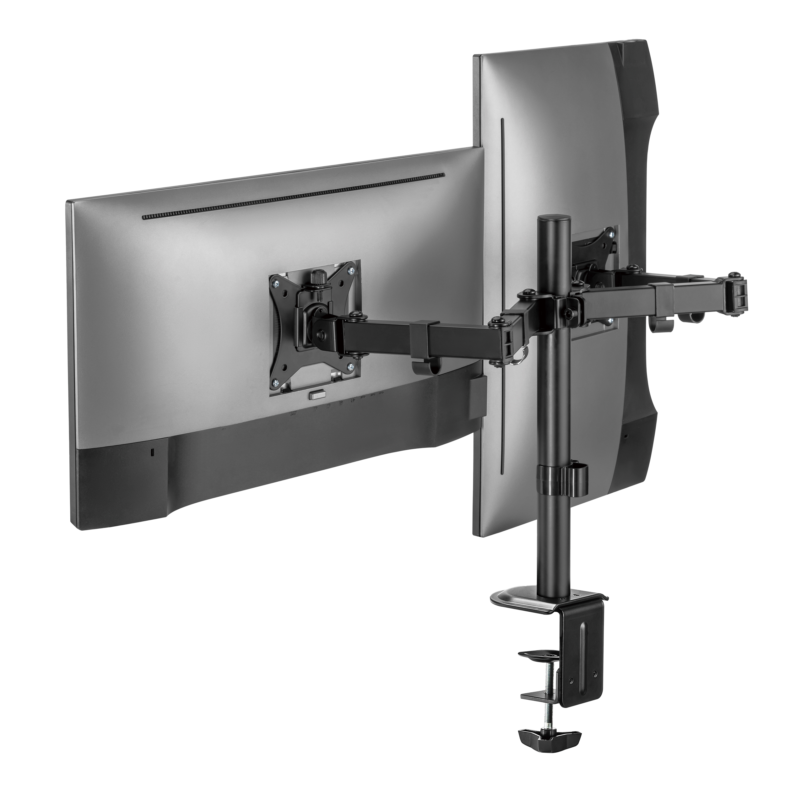 Nosač za dva monitora SBOX LCD-352/2-2 (stolni)-3