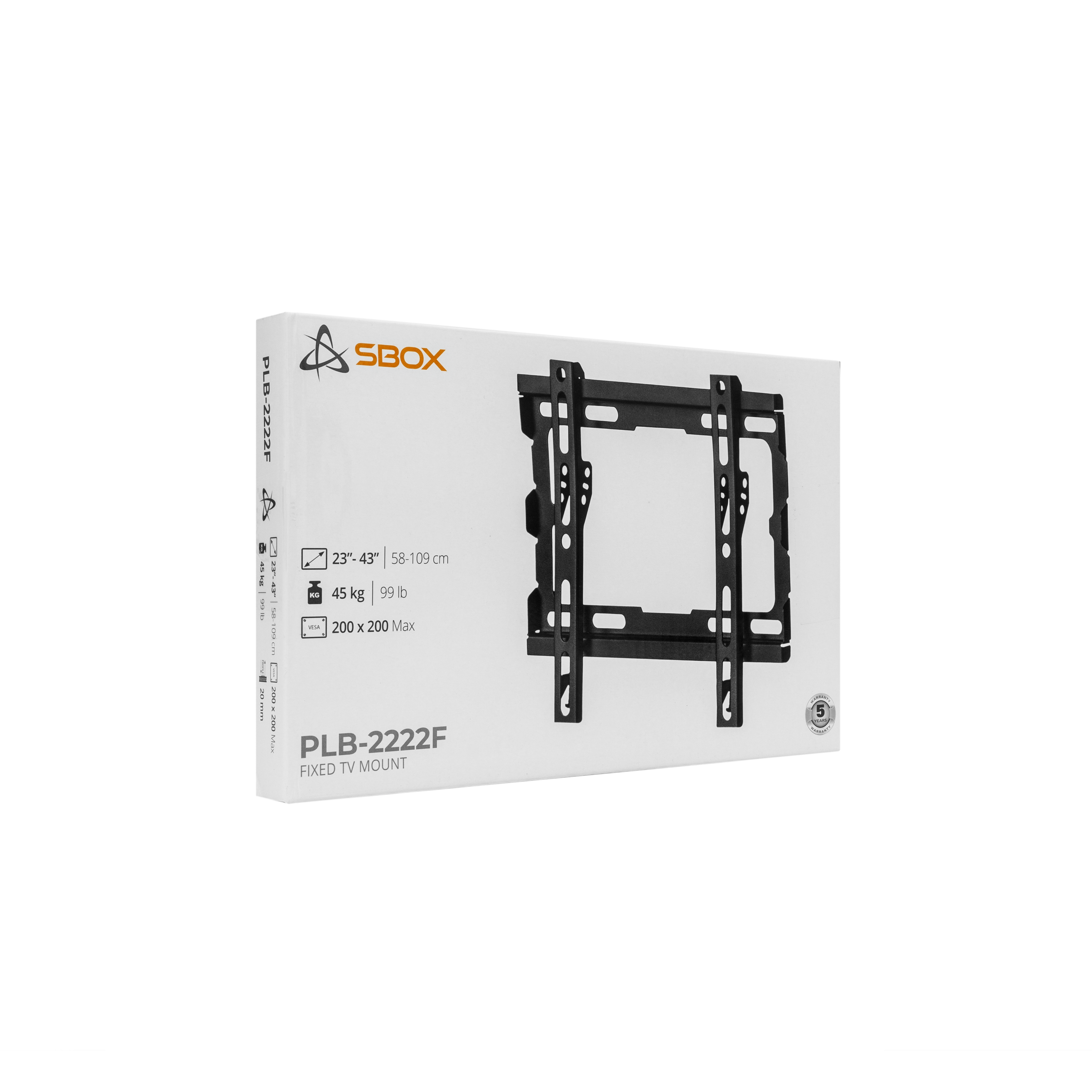 Nosač za TV zidni SBOX PLB-2222F-2 (23"- 43", do 45 kg)-13