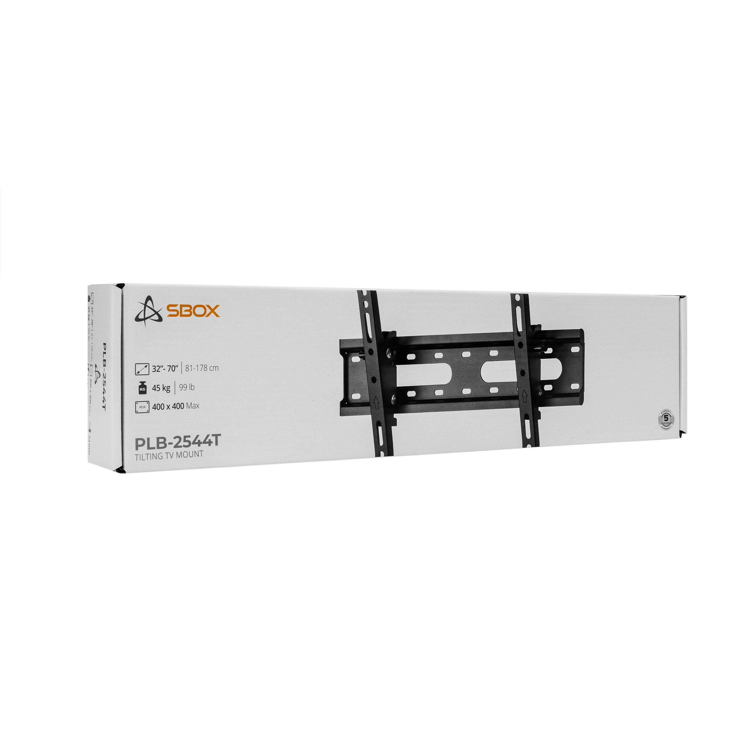 Nosač za TV zidni SBOX PLB-2544T-2 (32"- 70", do 45 kg, nagib +12° do -12°)-7