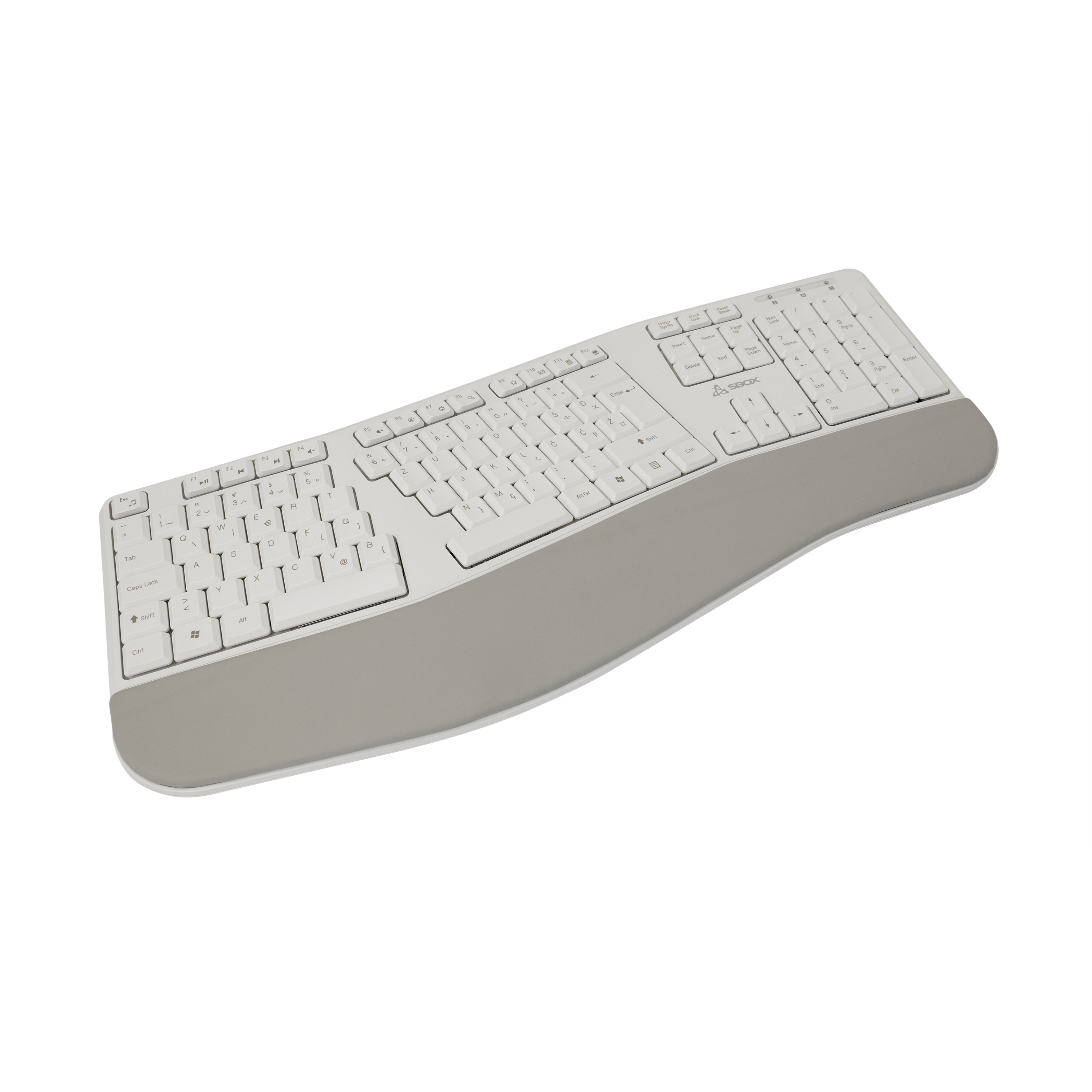 Tipkovnica SBOX WK-905 HR (ergo, bežična)-8