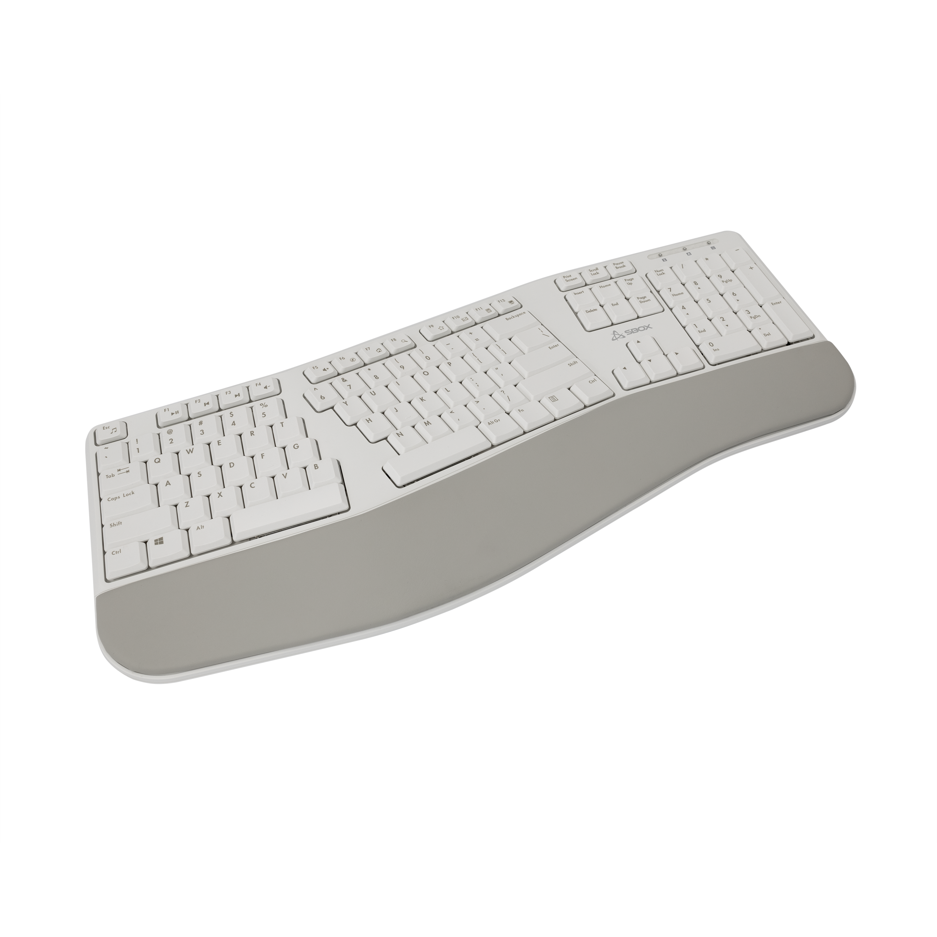 Tipkovnica SBOX WK-905 US (ergo, bežična)-1