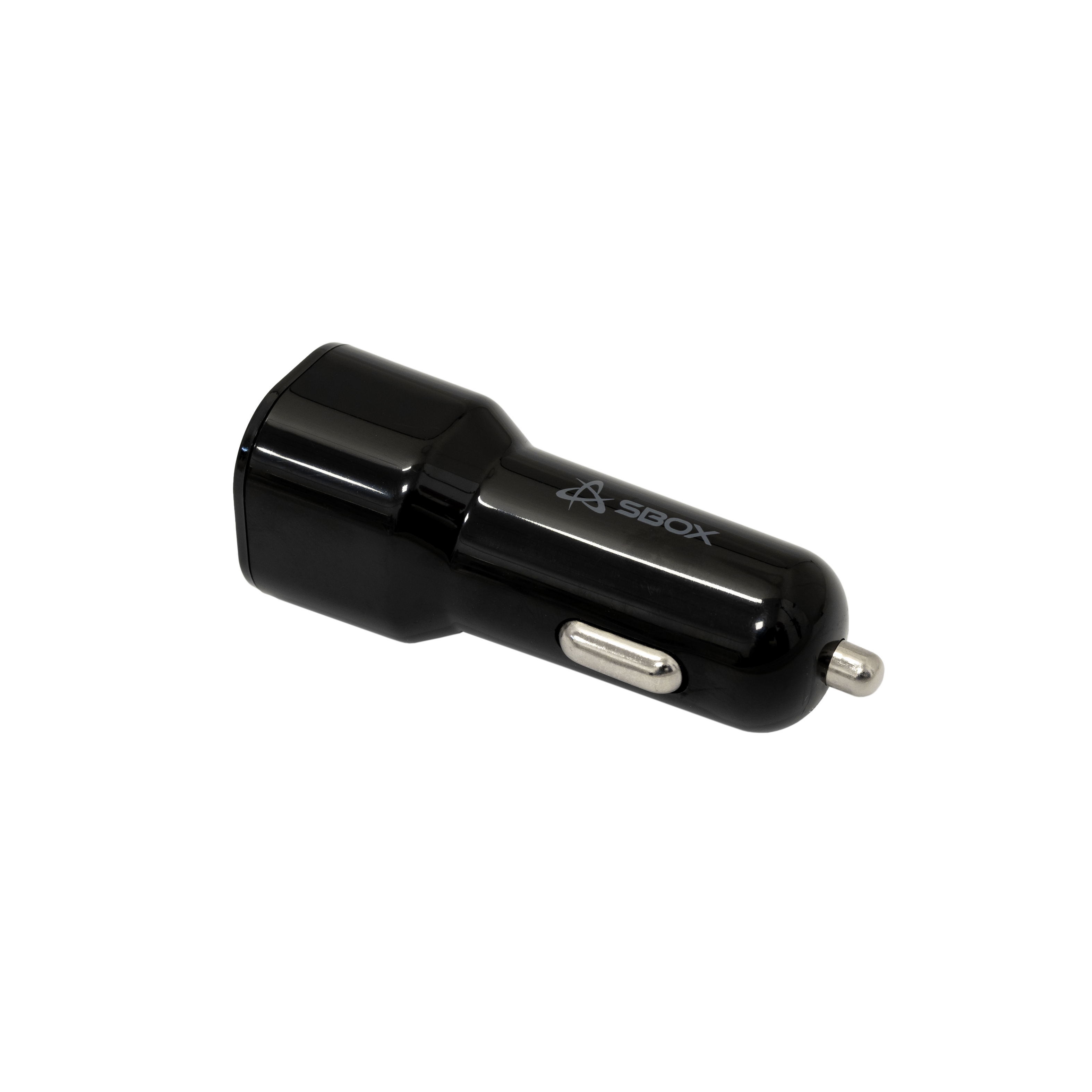 Auto punjač SBOX USB CC-038 (2 ulaza, 38 W) crni-3