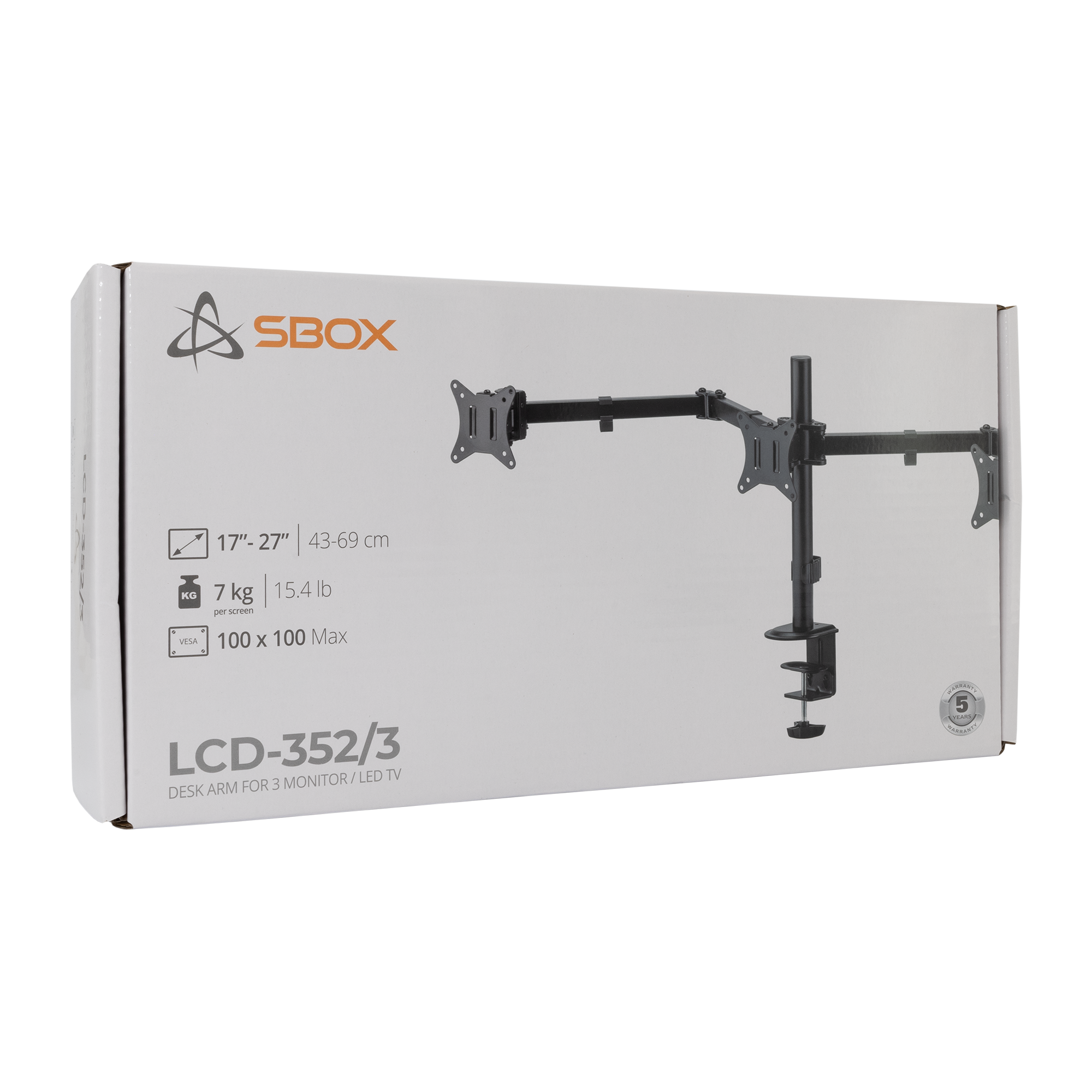 STOLNI STALAK SBOX LCD-352/3-2-7