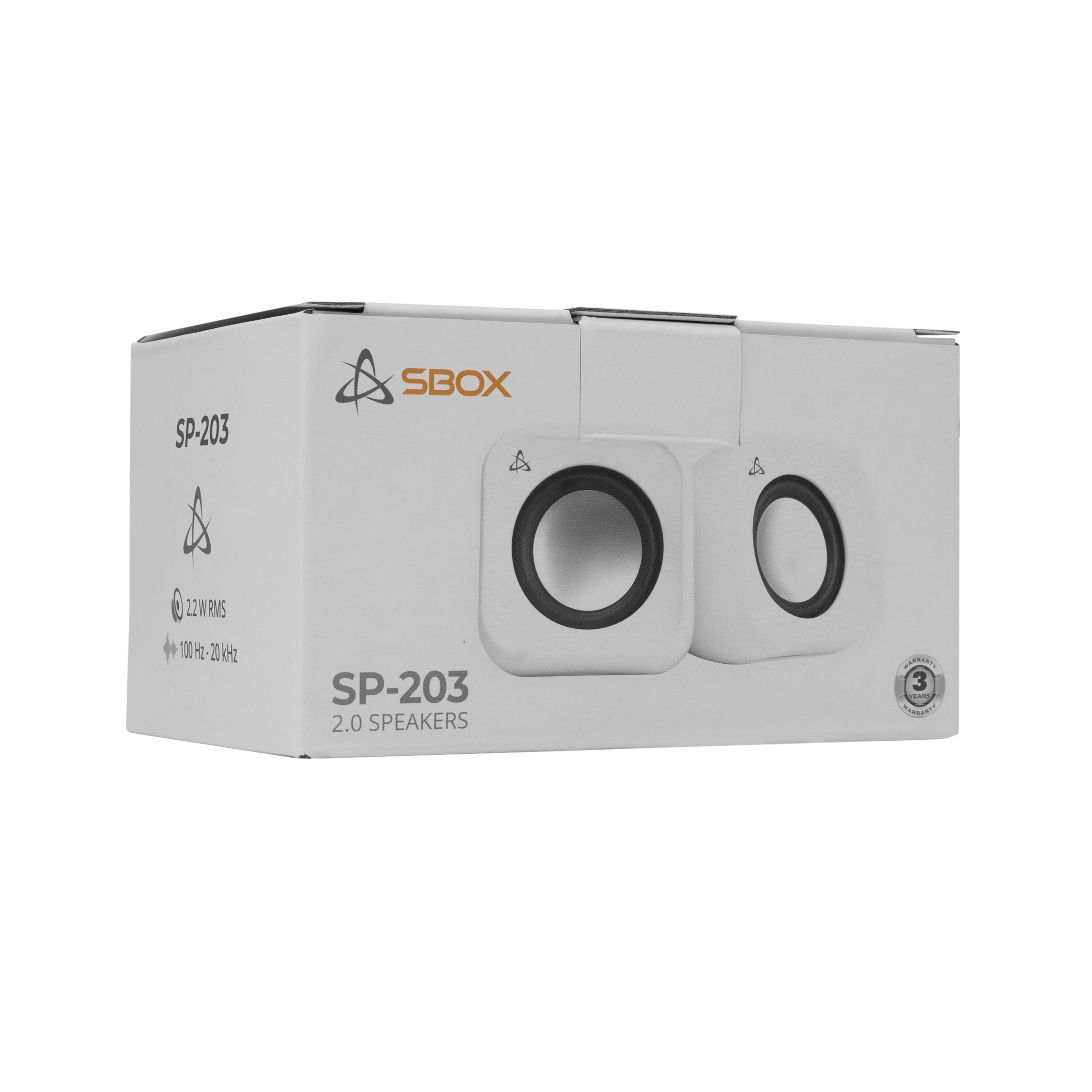 ZVUČNICI SBOX SP-203 Bijeli-9