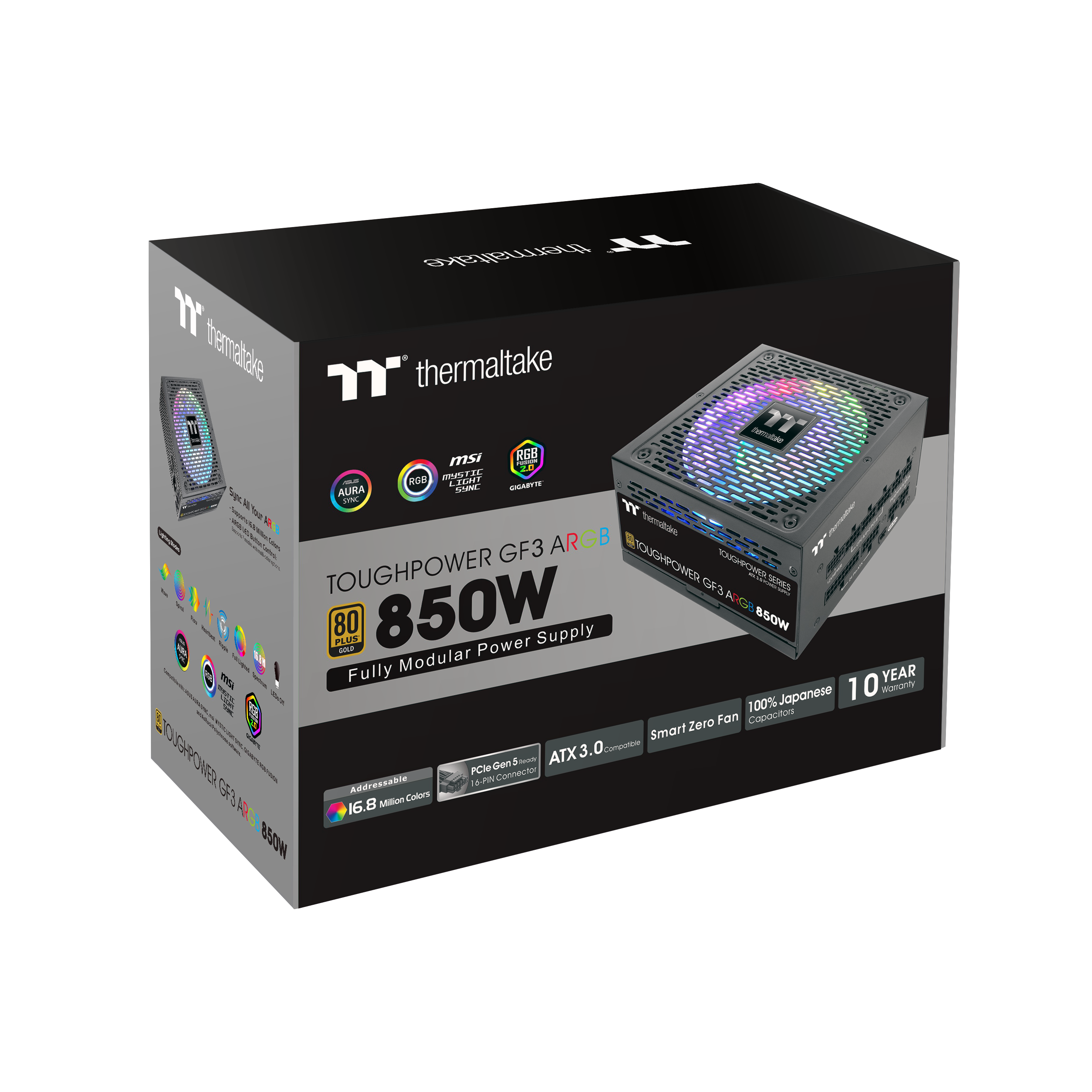 Napajanje THERMALTAKE TOUGHPOWER GF3 ARGB 850W-4