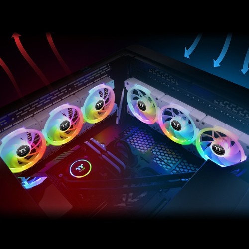 Ventilator THERMALTAKE za kućište THERMALTTAKE SWAFAN EX12 RGB WHITE-11