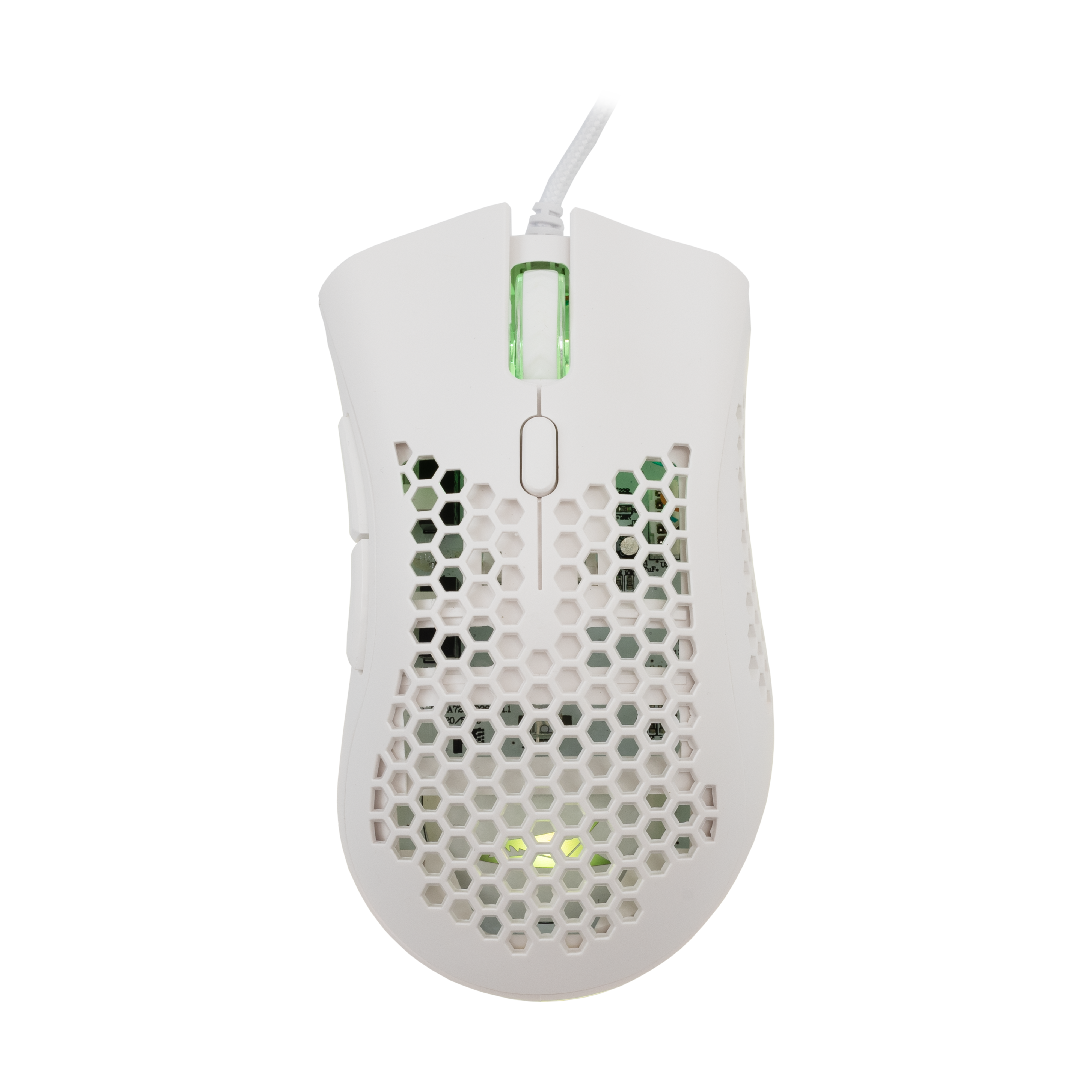 Miš BARACUDA BGM-032 CORAL 12.800 dpi bijeli-0