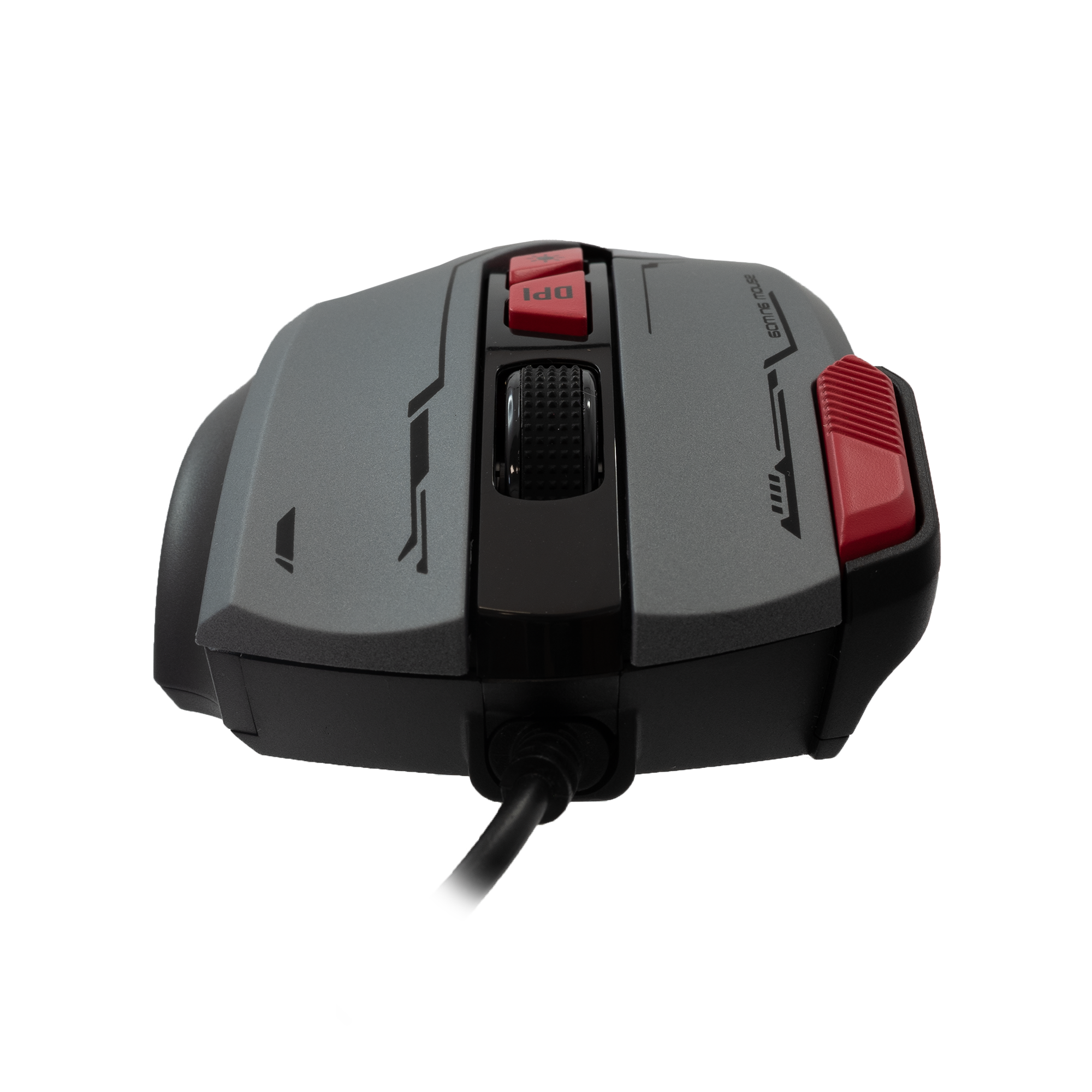 Miš BARACUDA BGM-047 MANTA 12.800 dpi sivi-1
