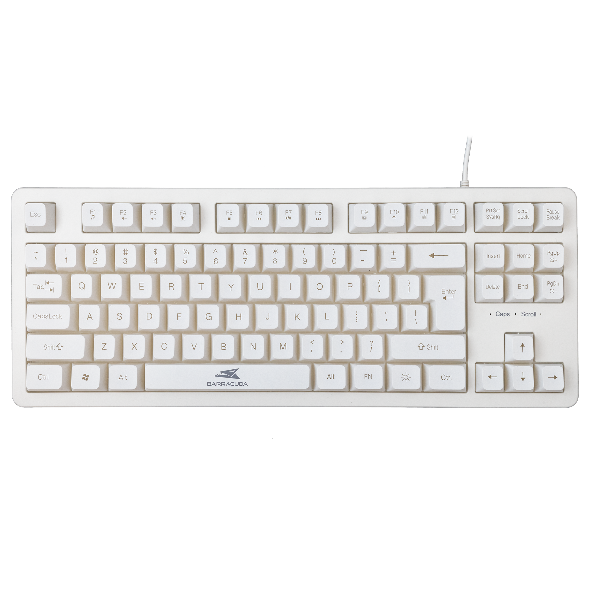 Tipkovnica BARACUDA BGK-01114 KRILL US bijela-11