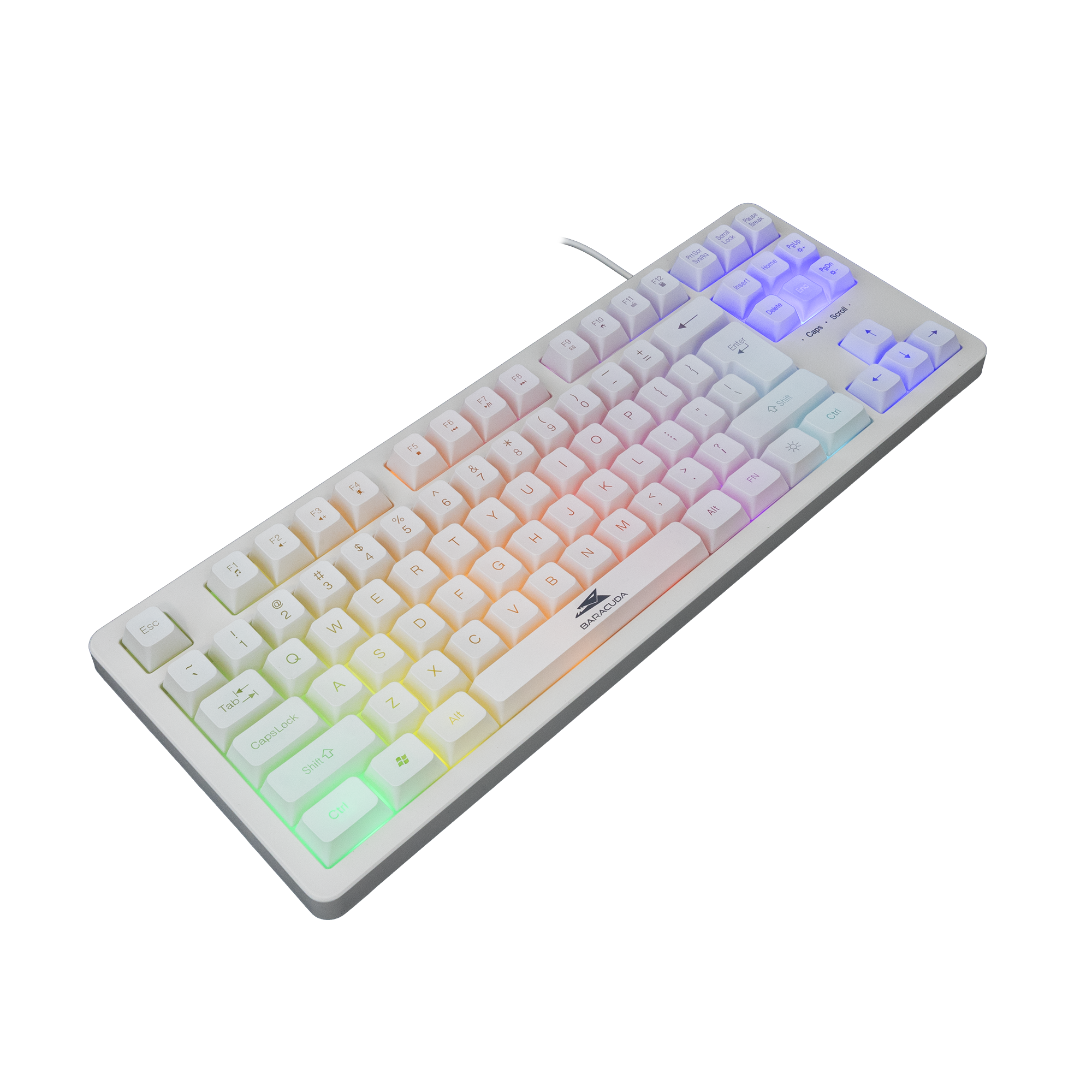 Tipkovnica BARACUDA BGK-01114 KRILL US bijela-1