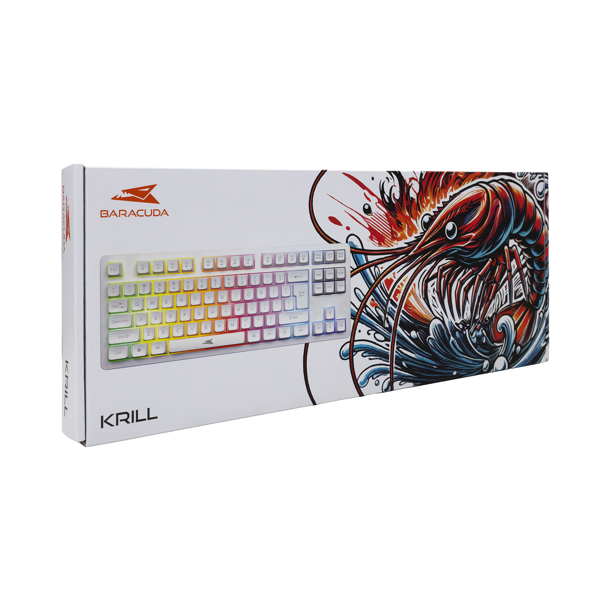 Tipkovnica BARACUDA BGK-01114 KRILL US bijela-12