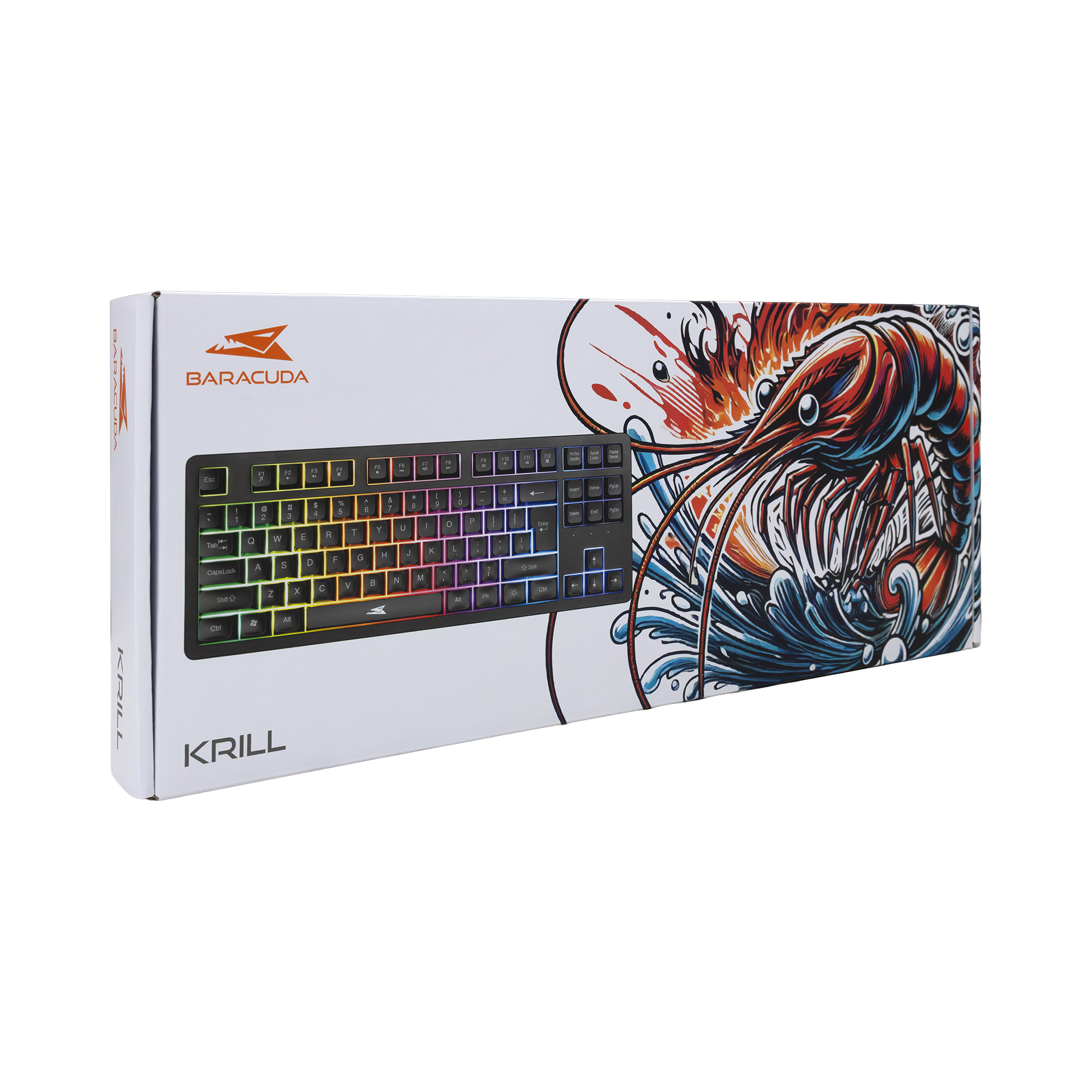 Tipkovnica BARACUDA BGK-01114 KRILL US crna-11