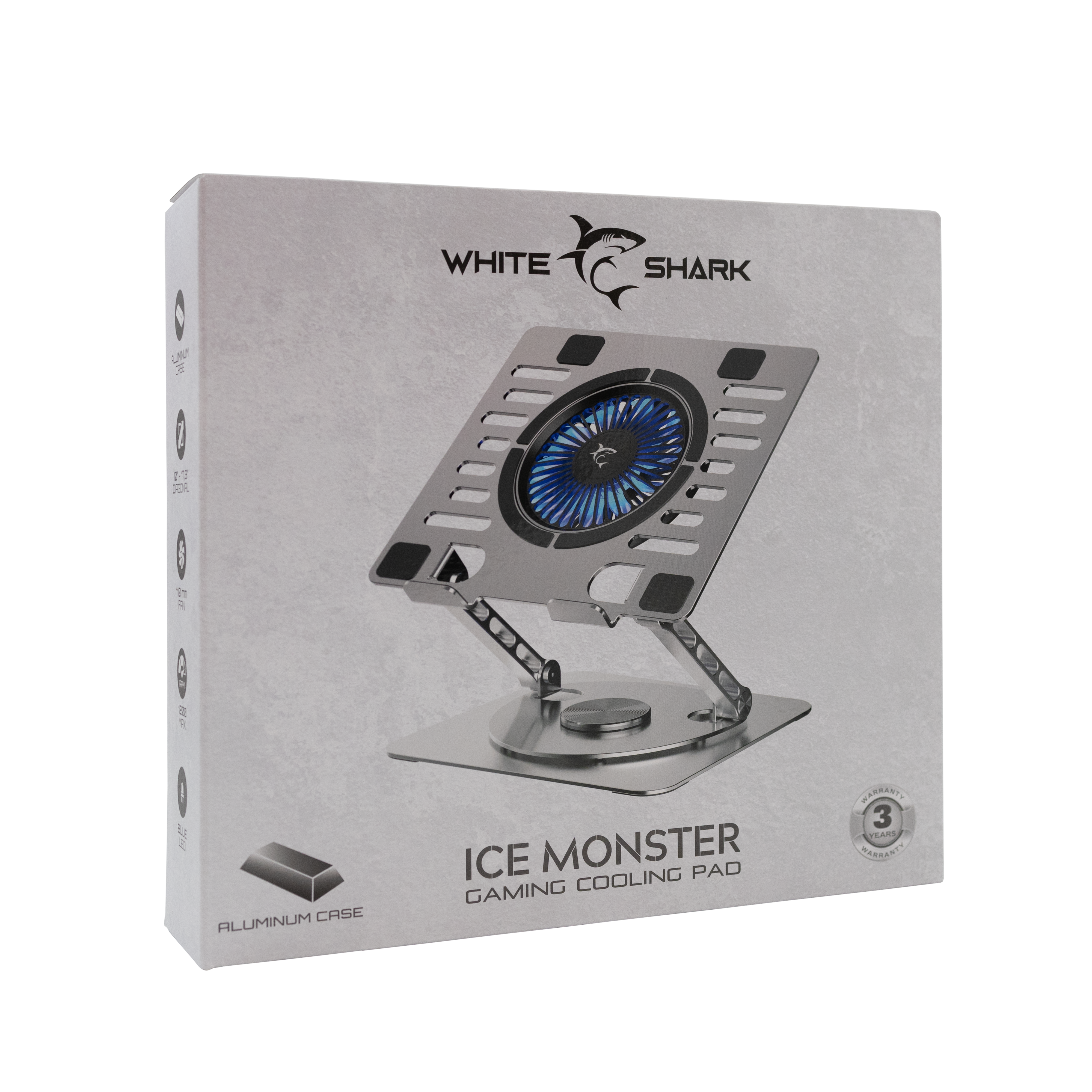 Hladnjak za laptop WHITE SHARK GCP-16 ICE MONSTER-7