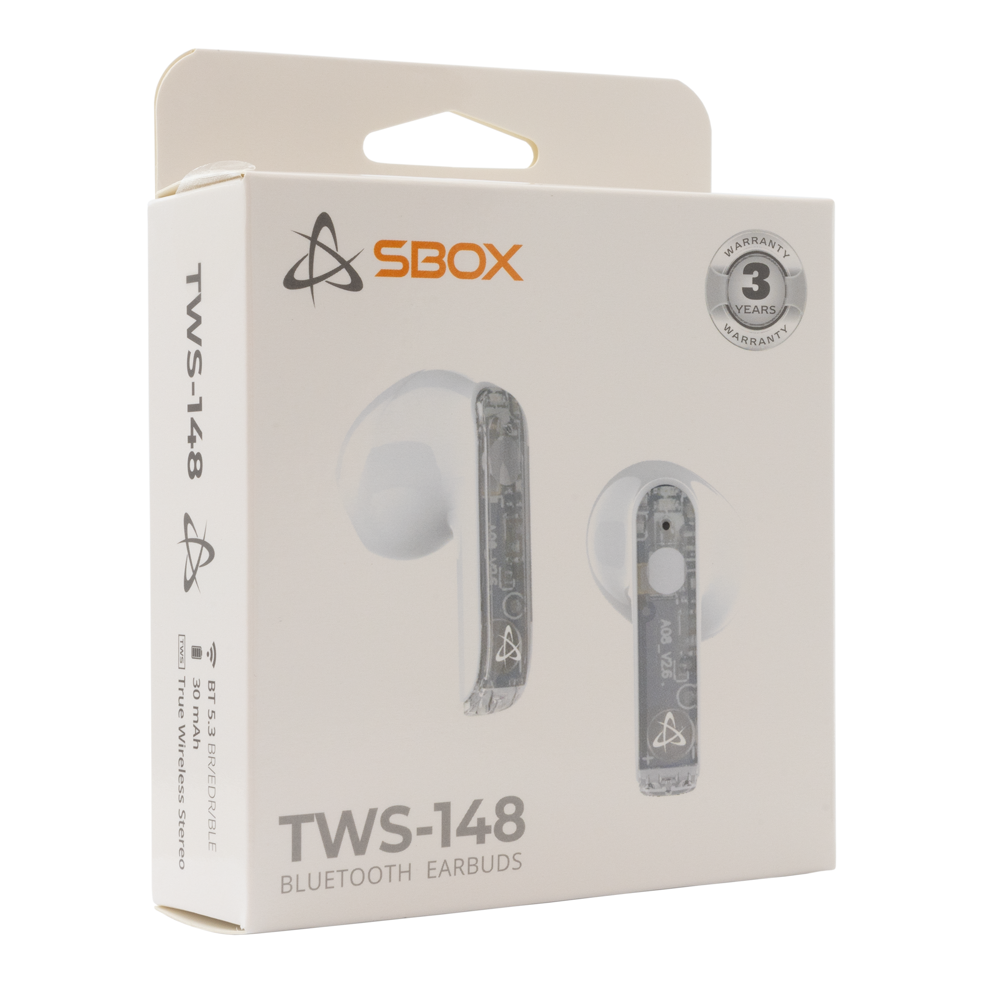Slušalice SBOX EARBUDS EB-TWS148 Bluetooth In-ear Bijele-5