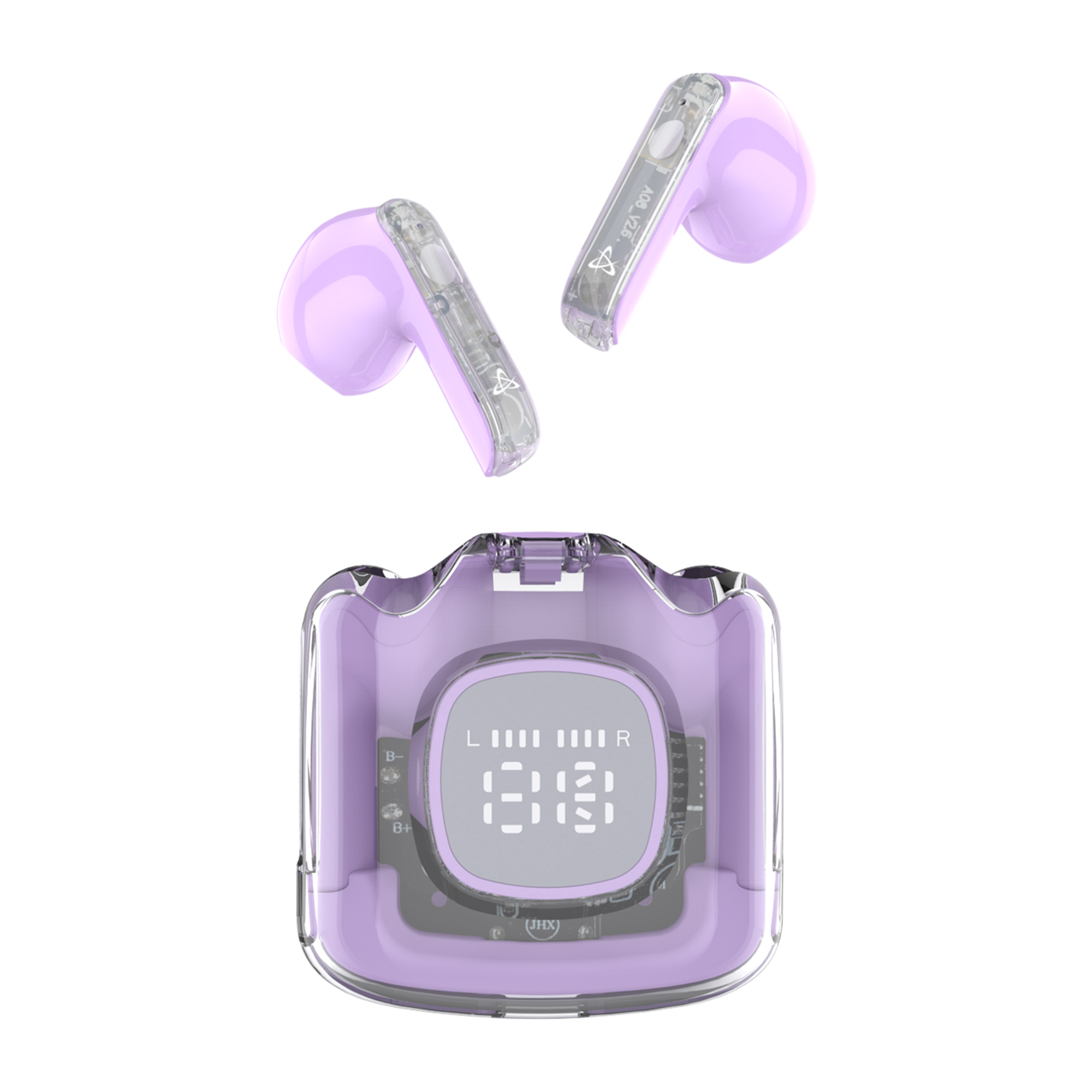 Slušalice SBOX EB-TWS148 (Bluetooth, bežične, mikrofon) ljubičaste-0