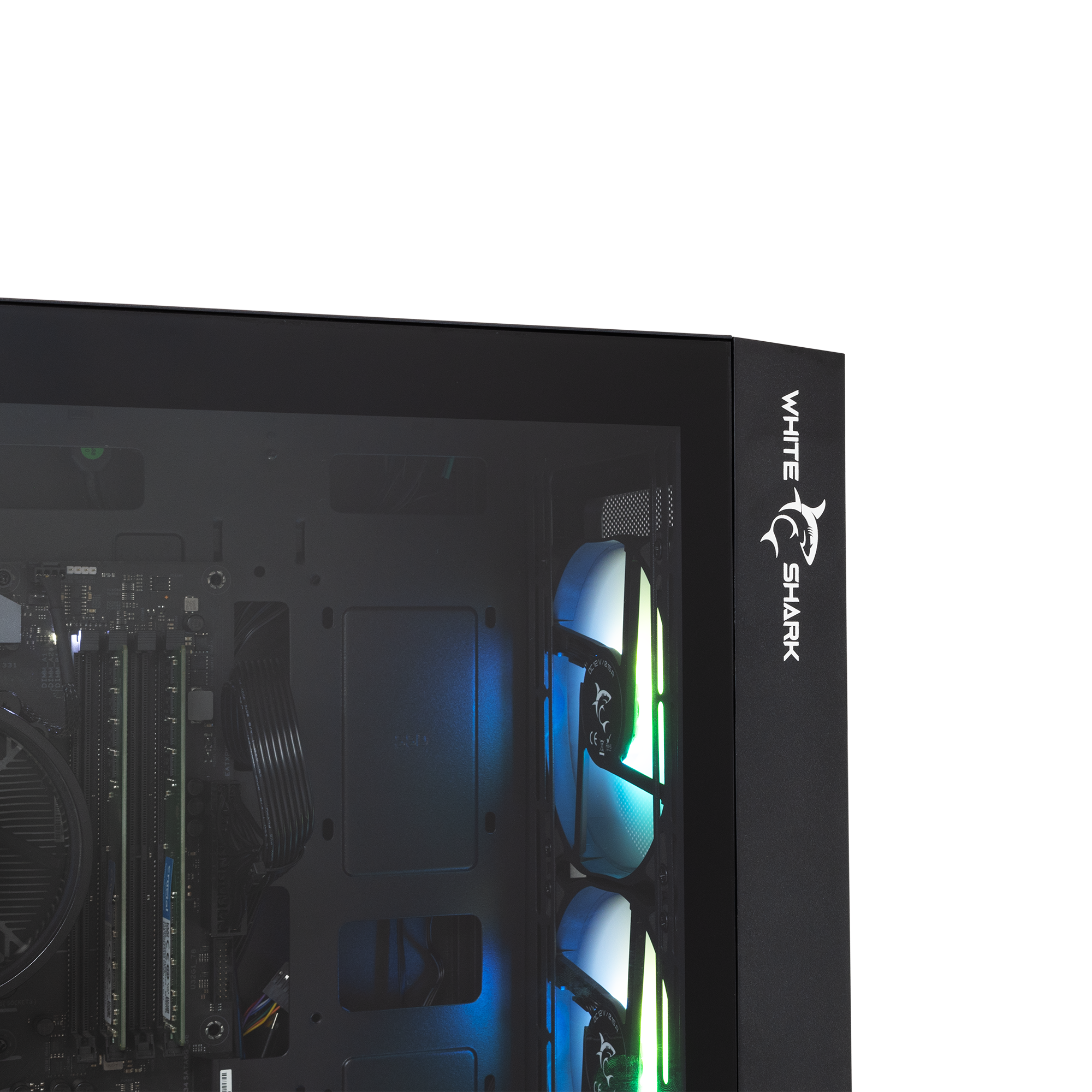 White Shark KUĆIŠTE GCC-2401 WARHEAD-3 CRNO / 4 Fans 12cm RGB-10