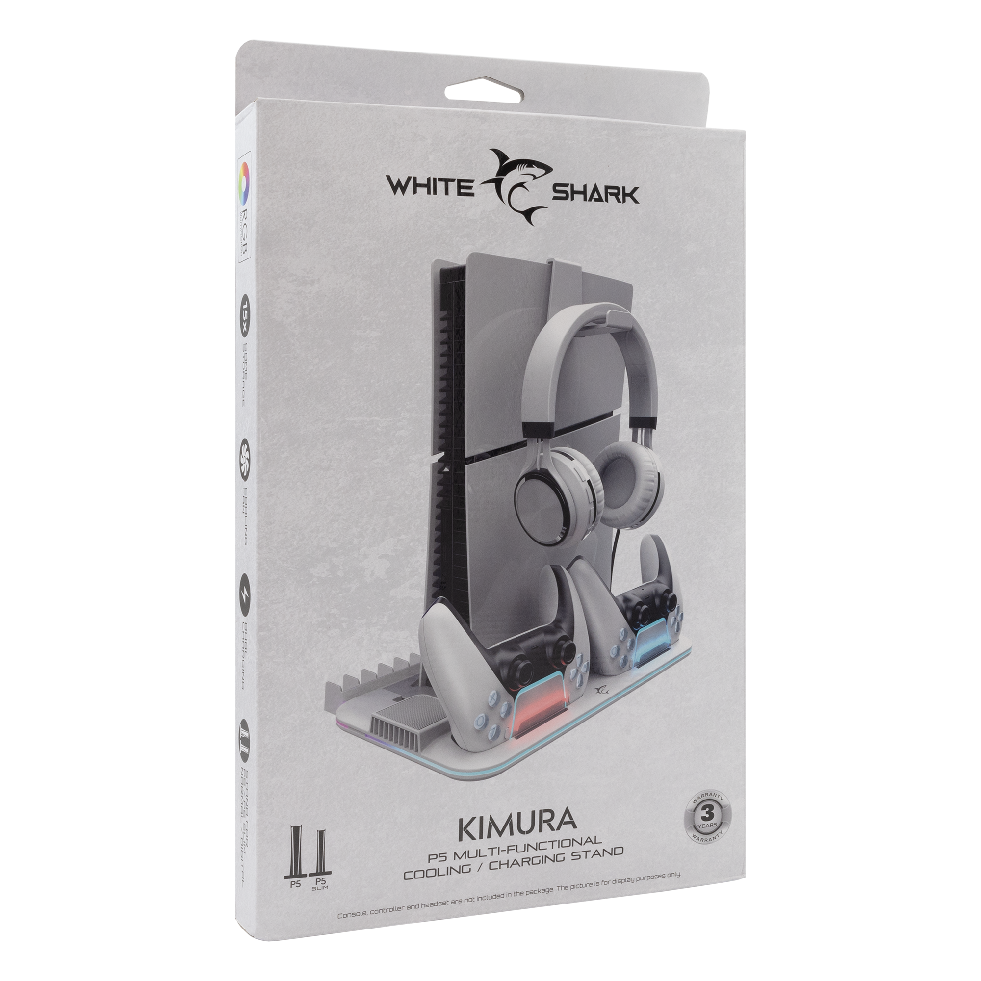 Multifunkcionalni hladnjak za PS5 WHITE SHARK Kimura-2-11