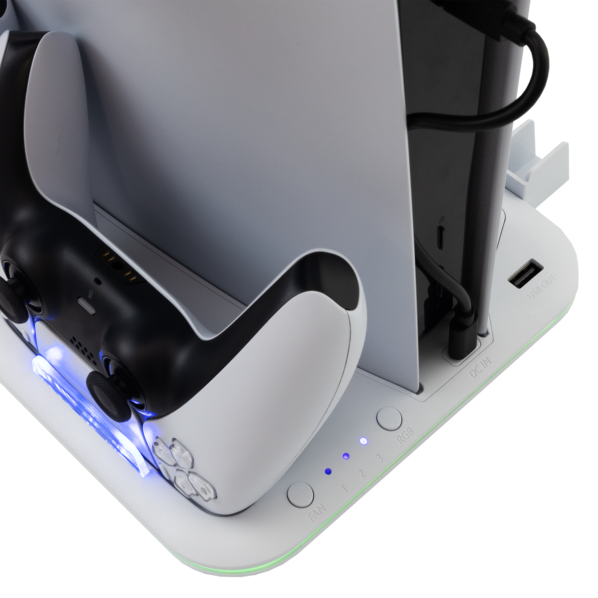 Multifunkcionalni hladnjak za PS5 WHITE SHARK Kimura-2-15