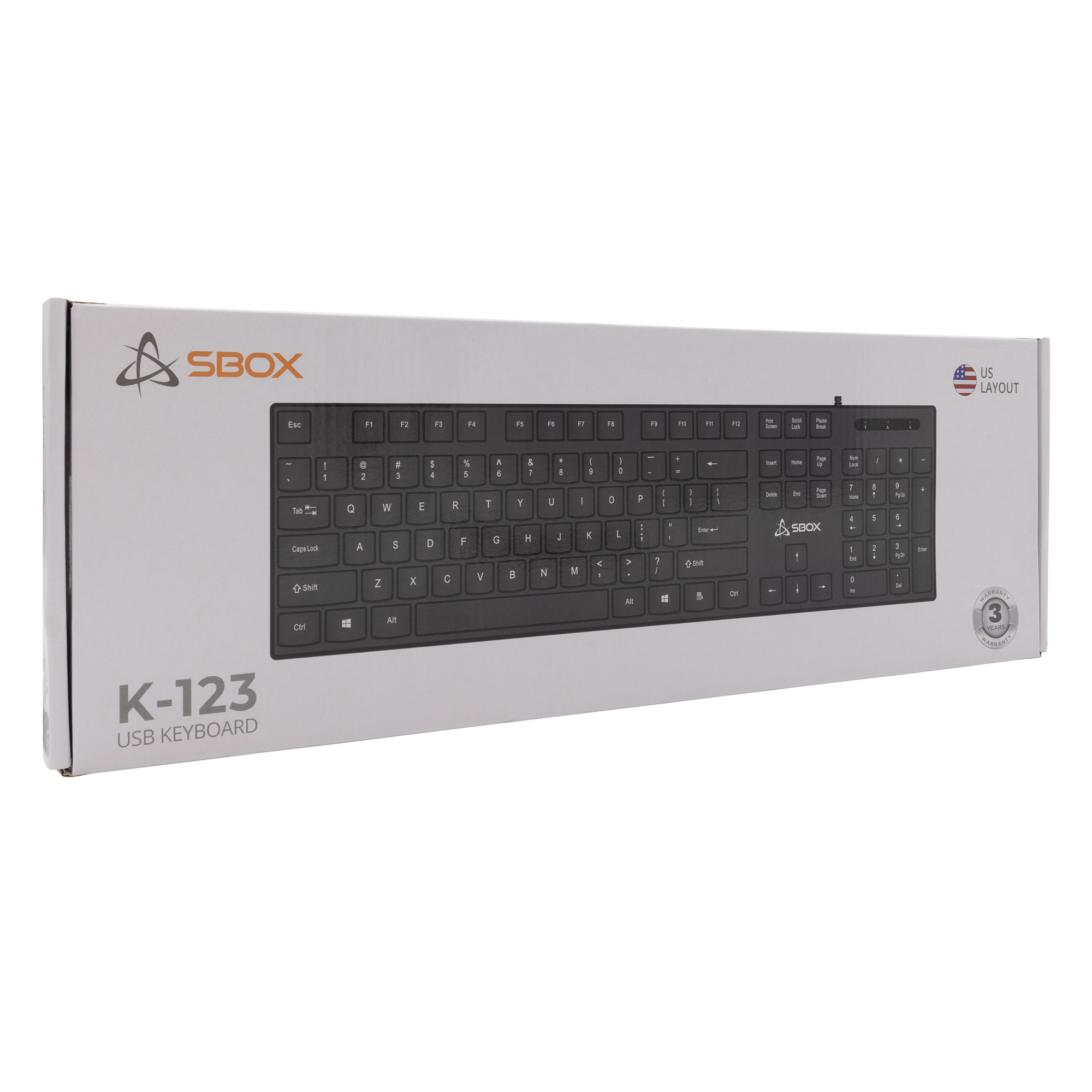 TIPKOVNICA SBOX K-123 US-4
