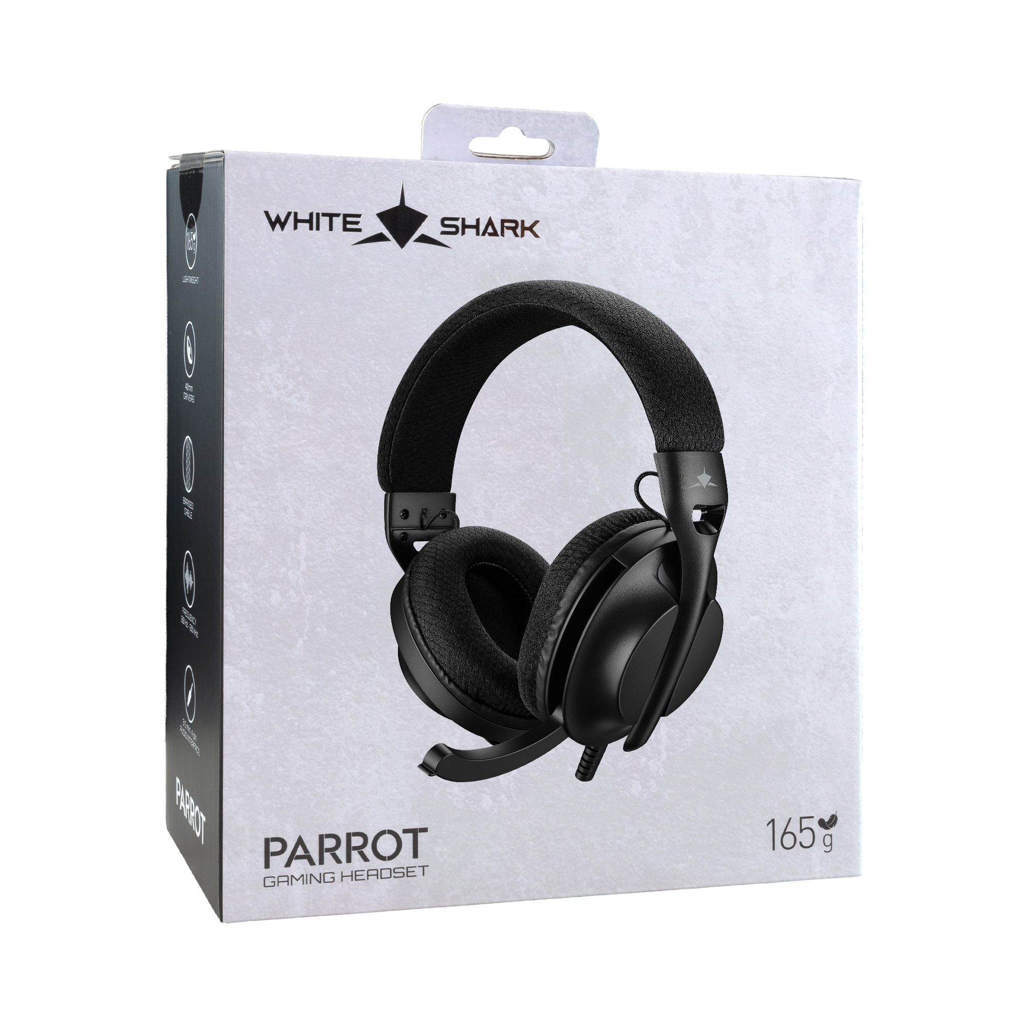 Slušalice WHITE SHARK Parrot GH-2440 crne-22