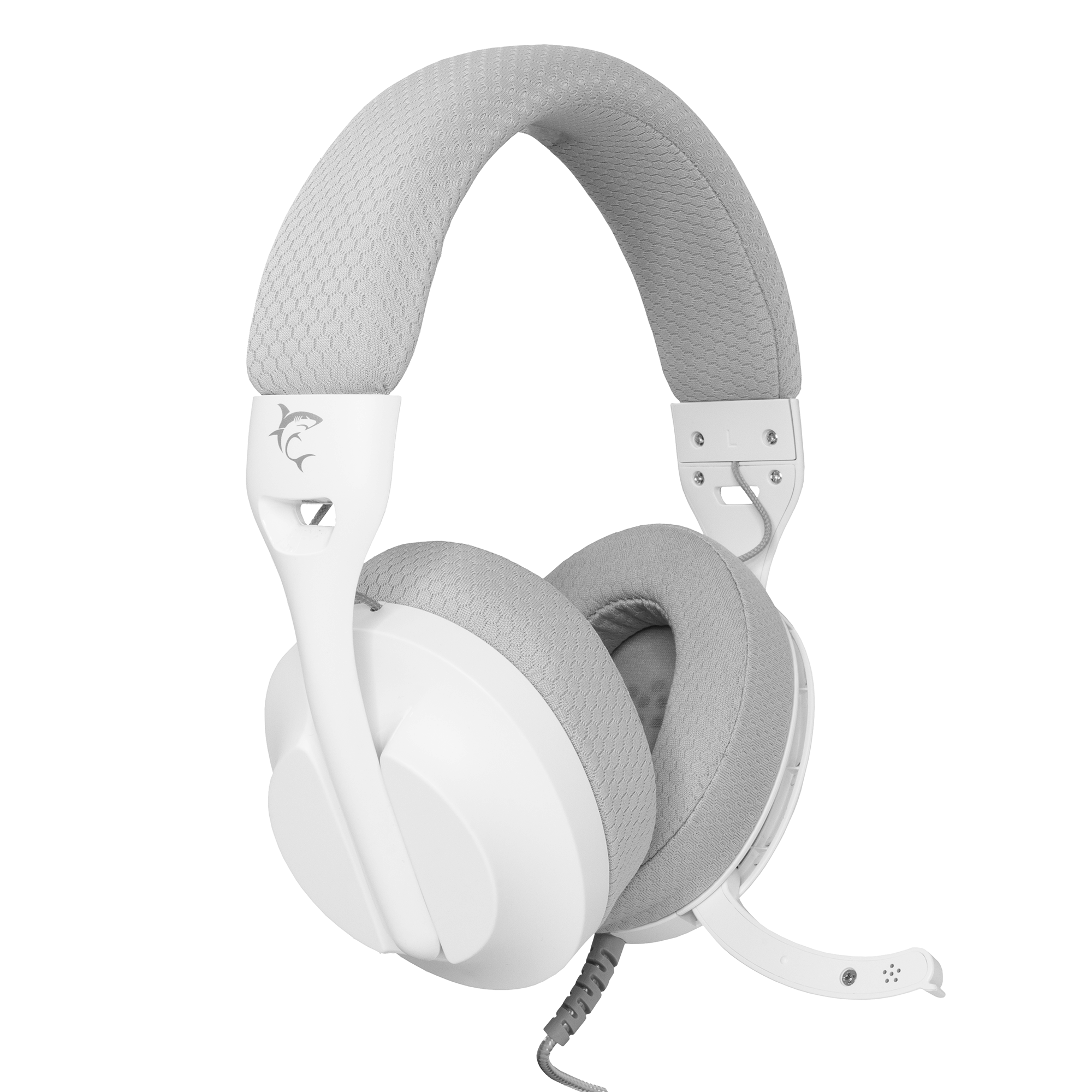 Slušalice WHITE SHARK HEADSET GH-2440 PARROT Bijelo/Sive-2