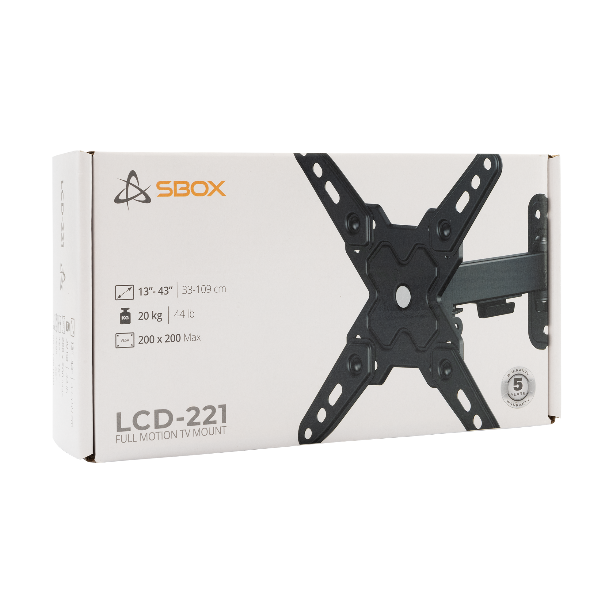 Zidni nosač za TV SBOX LCD-221-2-4