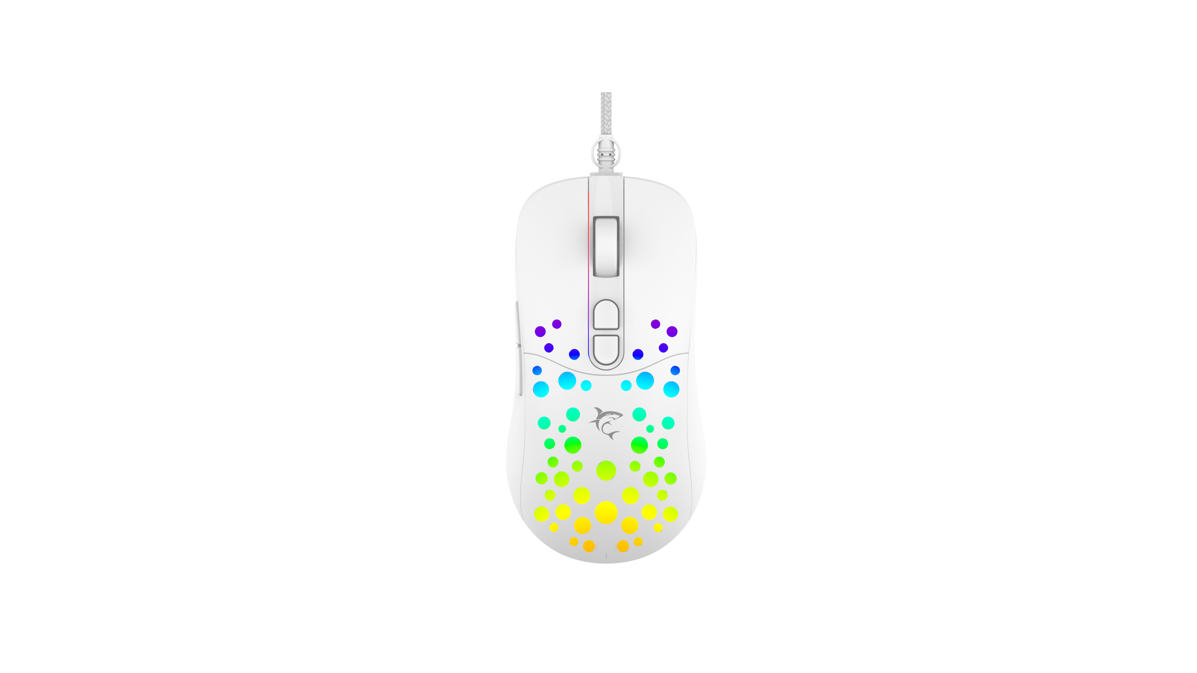 Miš WHITE SHARK GM-9004 TRISTAN-2 (RGB / 12.800 dpi) bijeli-6
