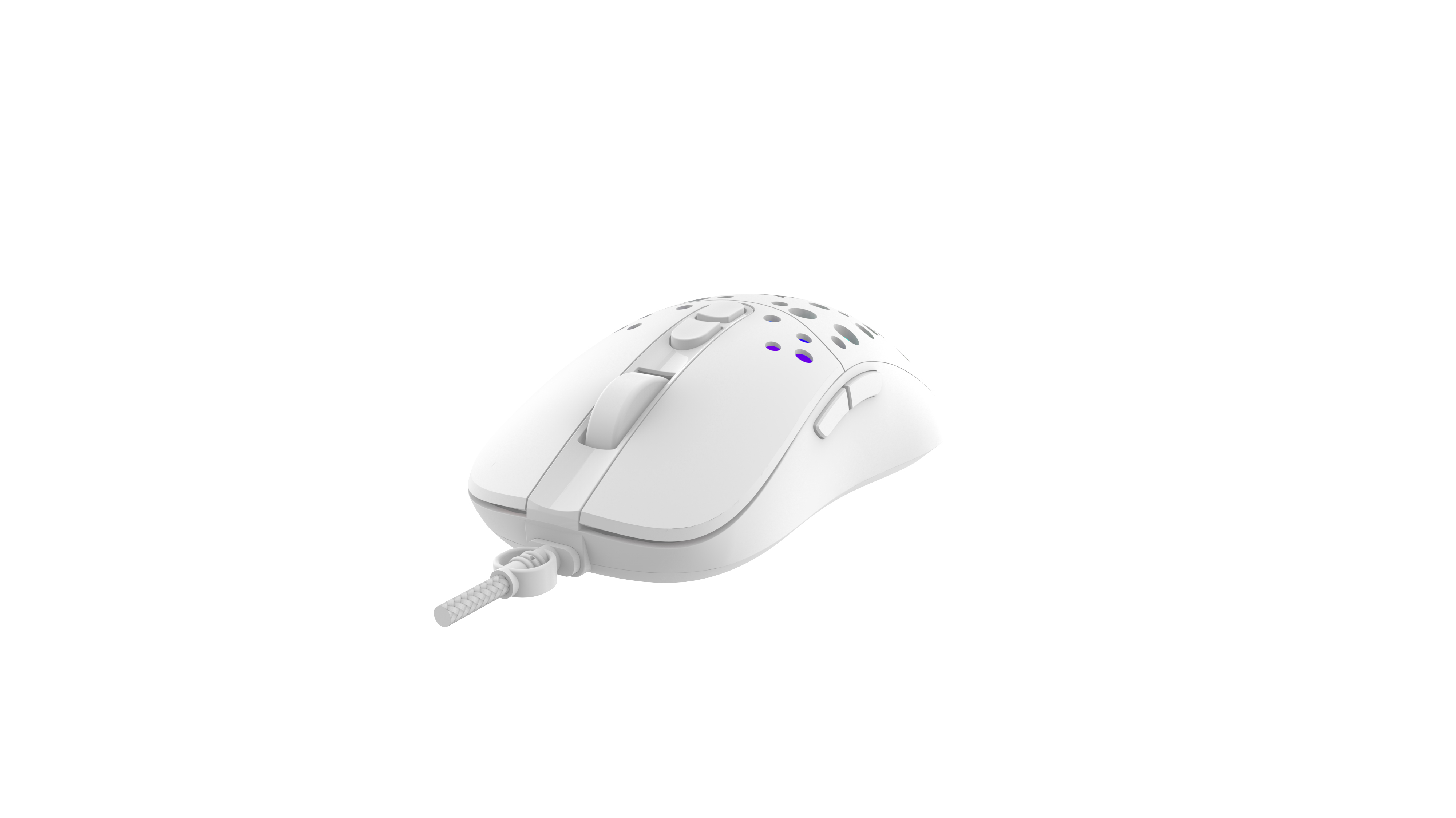 Miš WHITE SHARK GM-9004 TRISTAN-2 (RGB / 12.800 dpi) bijeli-8