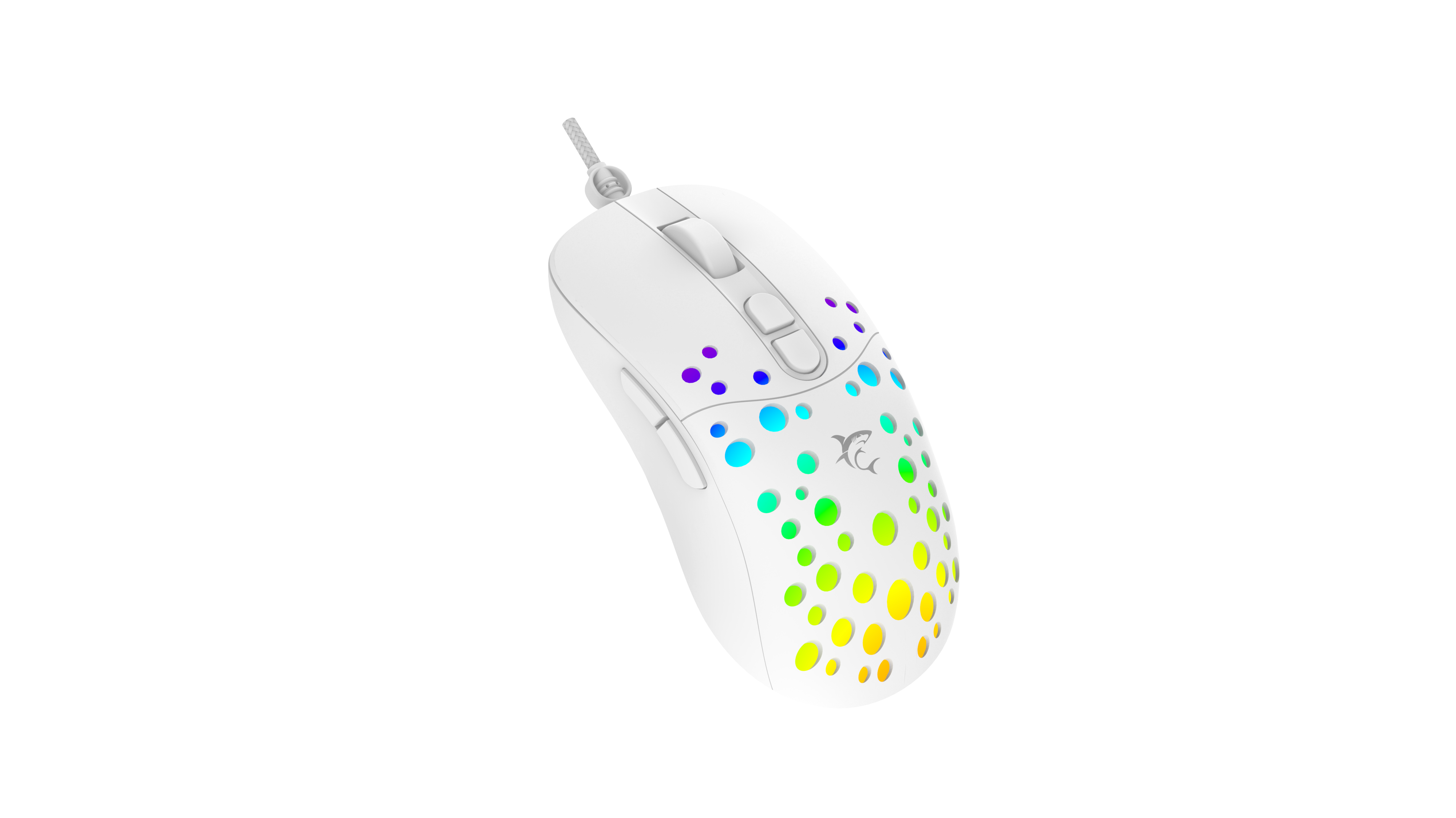 Miš WHITE SHARK GM-9004 TRISTAN-2 (RGB / 12.800 dpi) bijeli-9
