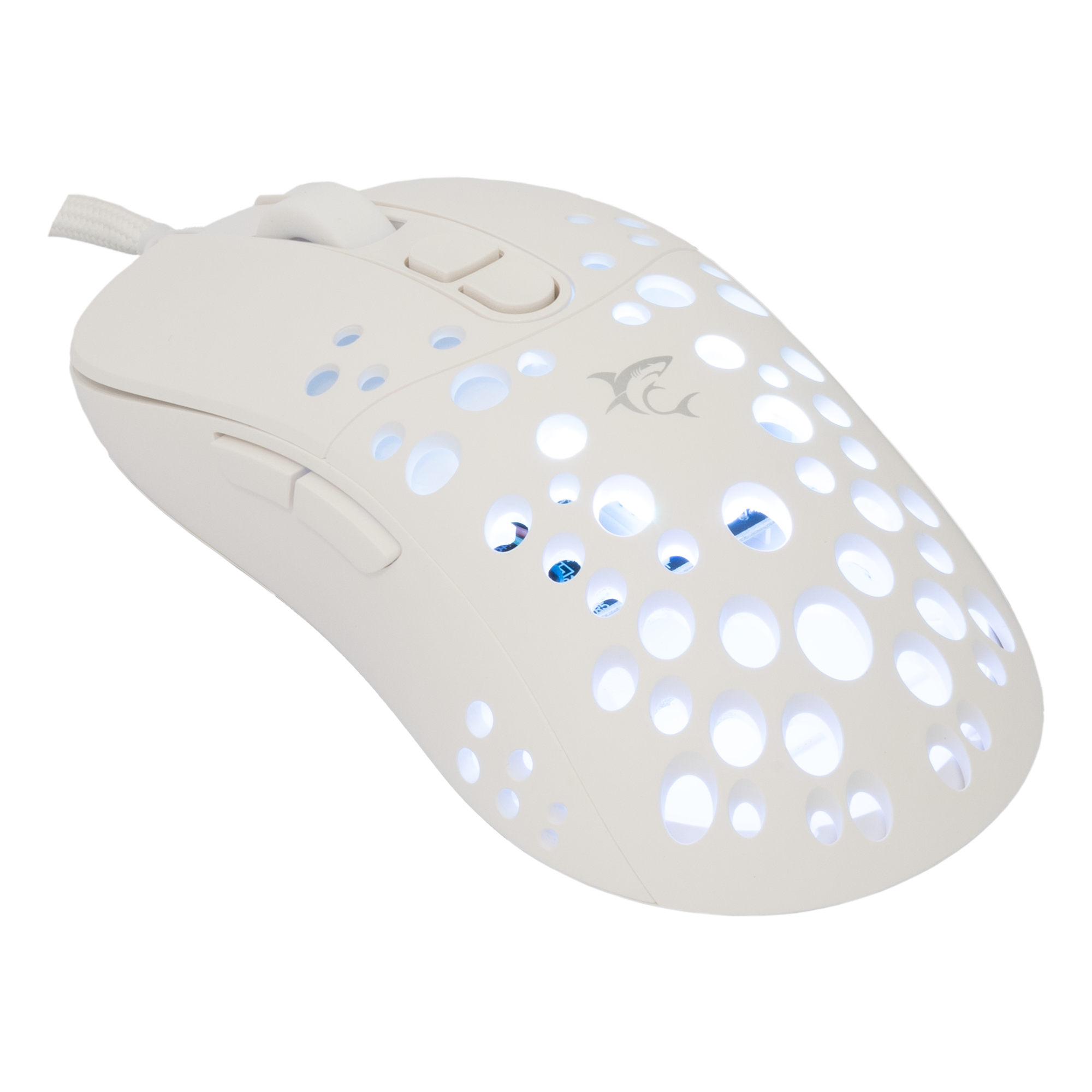 Miš WHITE SHARK GM-9004 TRISTAN-2 (RGB / 12.800 dpi) bijeli-4