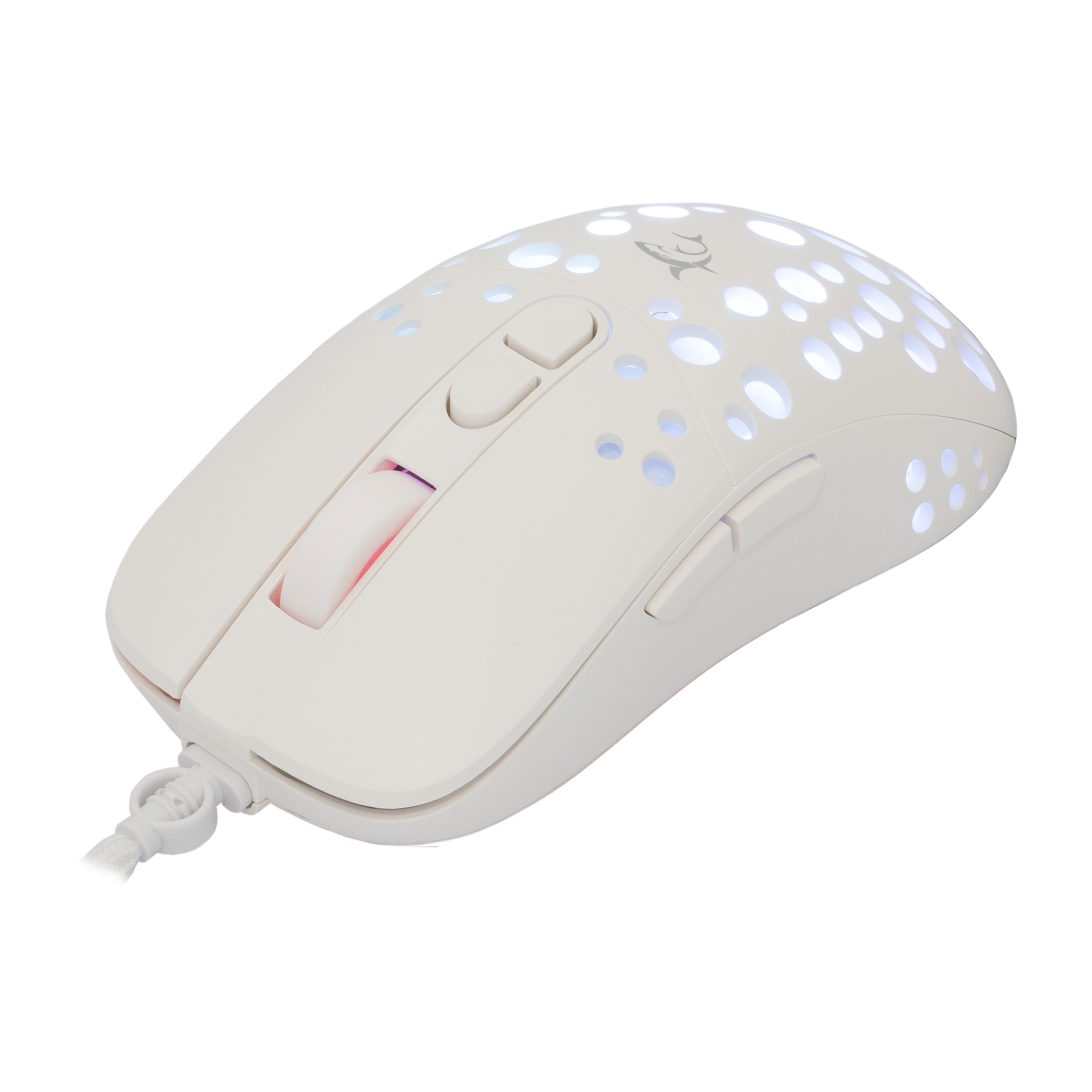 Miš WHITE SHARK GM-9004 TRISTAN-2 (RGB / 12.800 dpi) bijeli-5