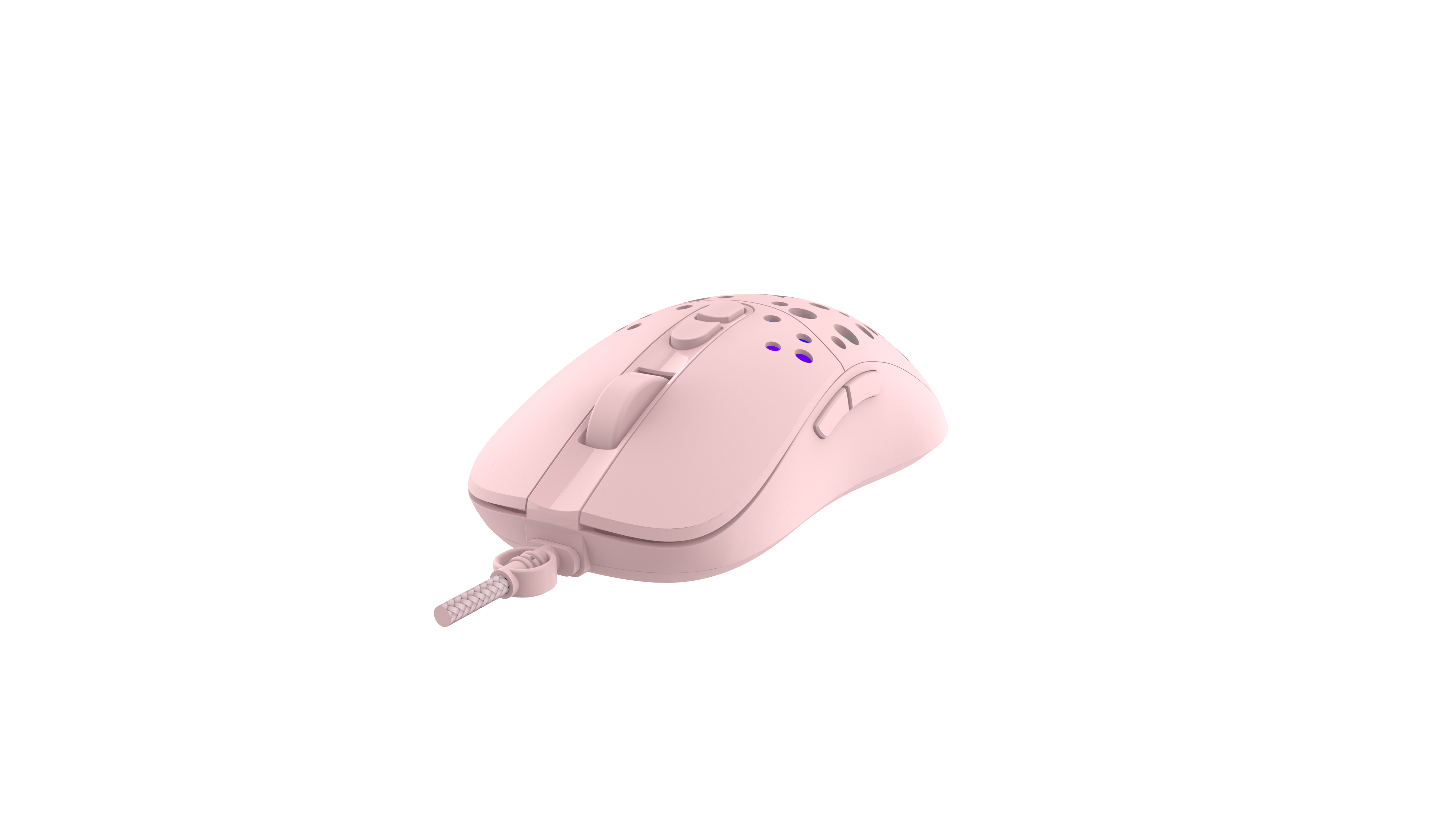 Miš WHITE SHARK GM-9004 TRISTAN-2 (RGB / 12.800 dpi) pink-8