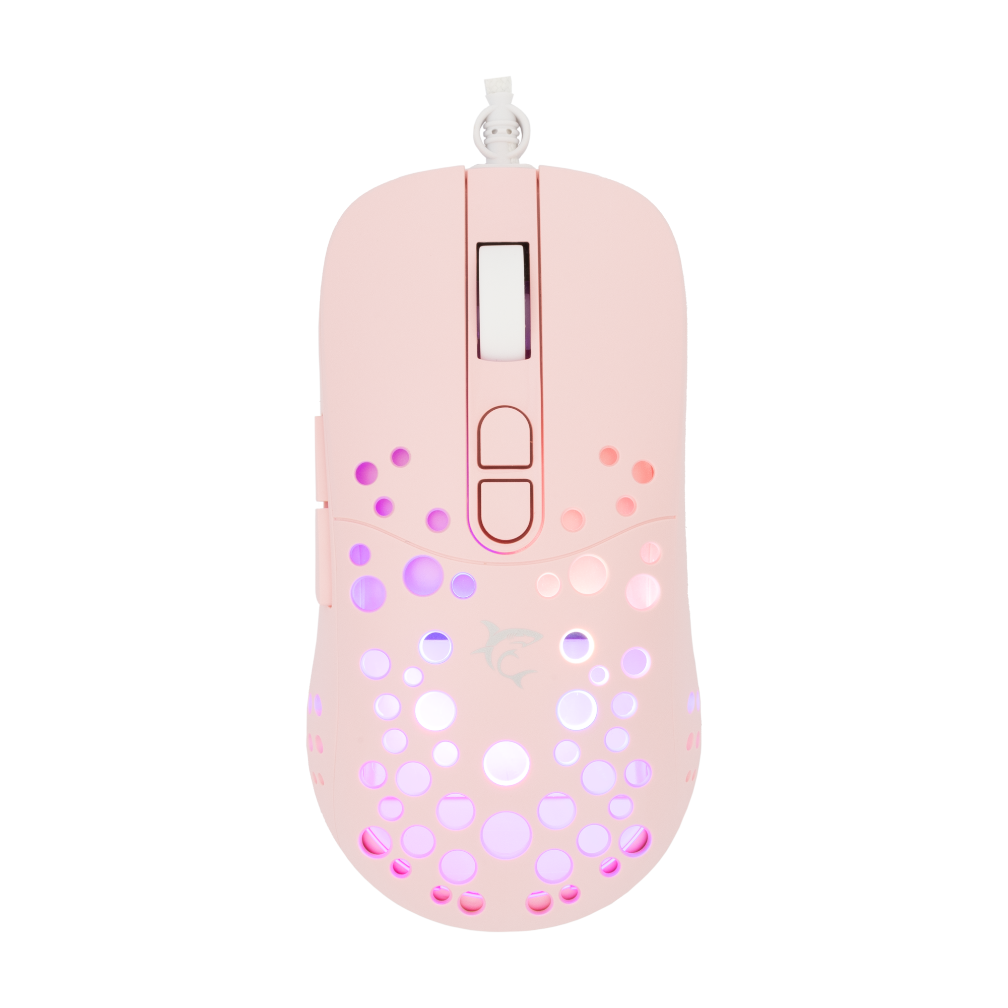 Miš WHITE SHARK GM-9004 TRISTAN-2 (RGB / 12.800 dpi) pink-0