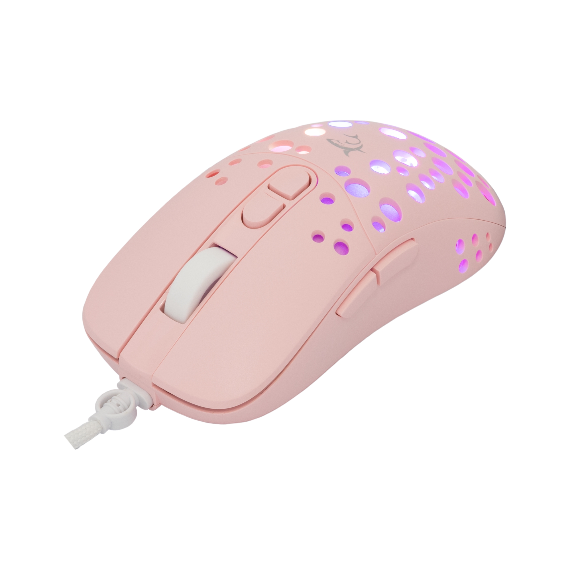 Miš WHITE SHARK GM-9004 TRISTAN-2 (RGB / 12.800 dpi) pink-1