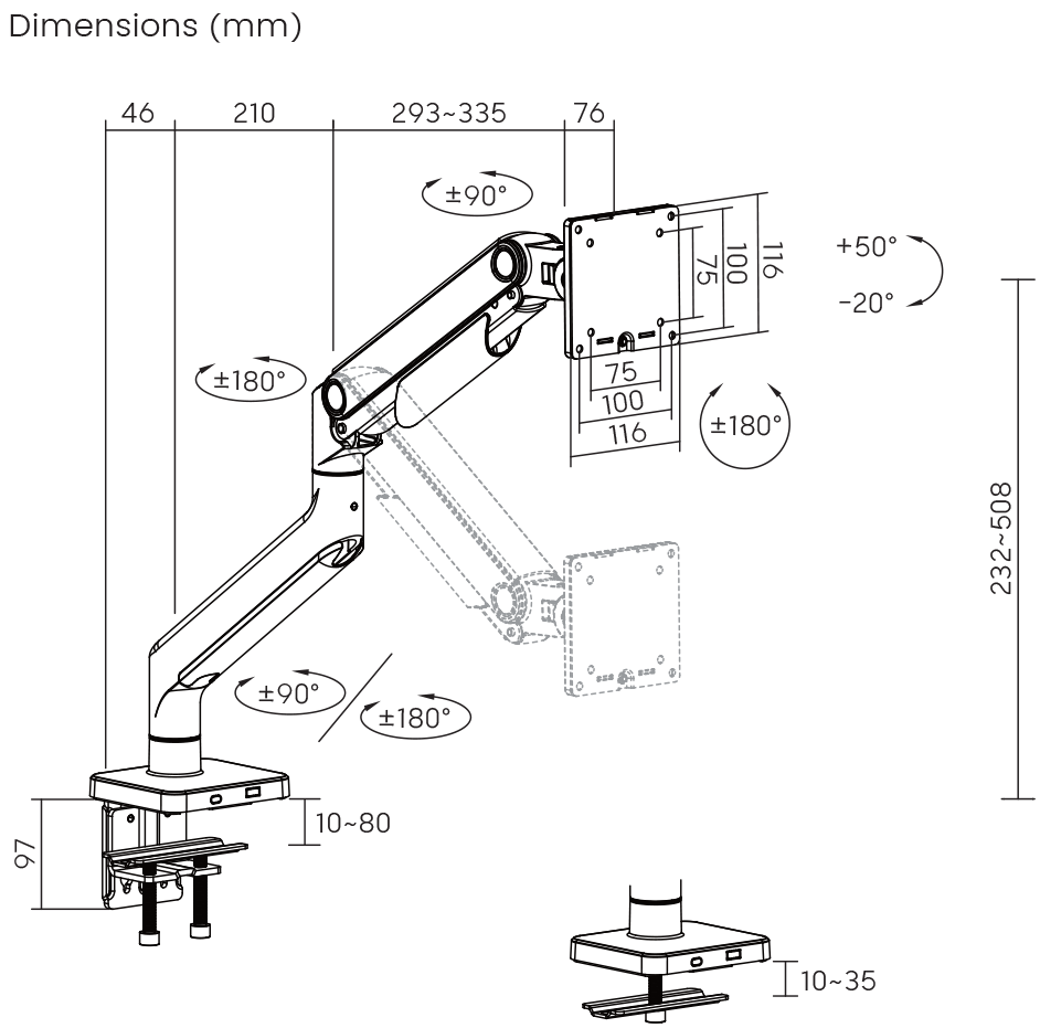 STOLNI STALAK SBOX LCD-C49-9