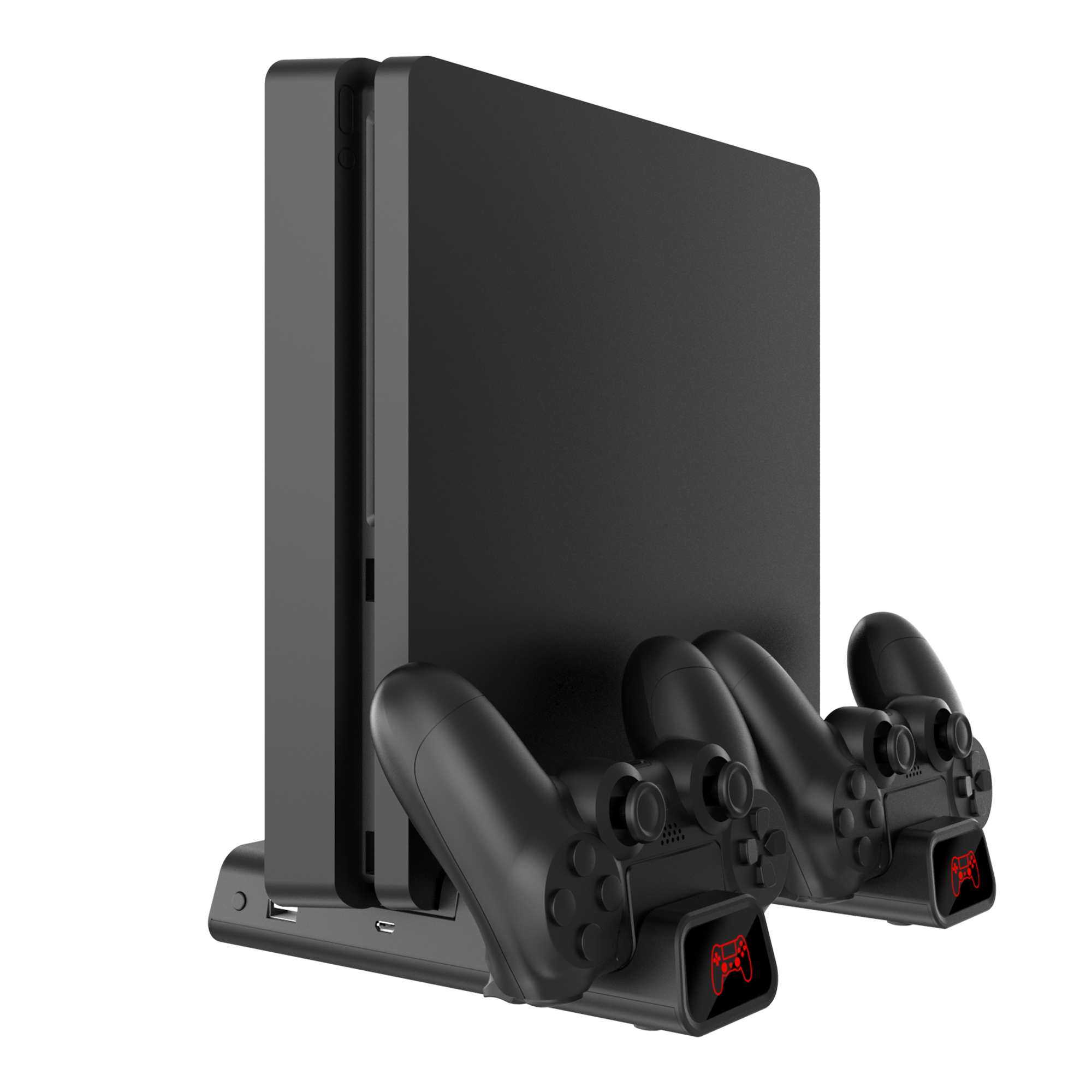 Hladnjak za PS4 sa stalkom za punjenje WHITE SHARK PS4-19076 Cutman-8