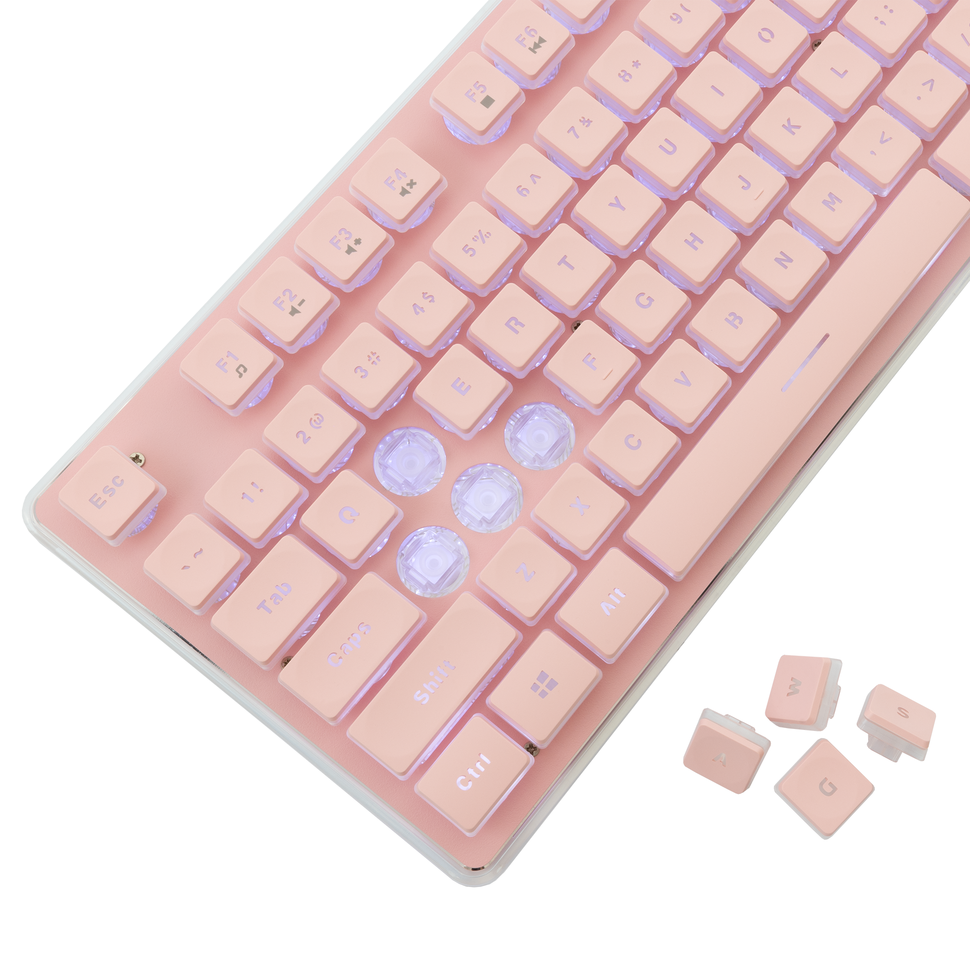 White Shark Tipkovnica GK-003441 TACHI-Roza-US-3