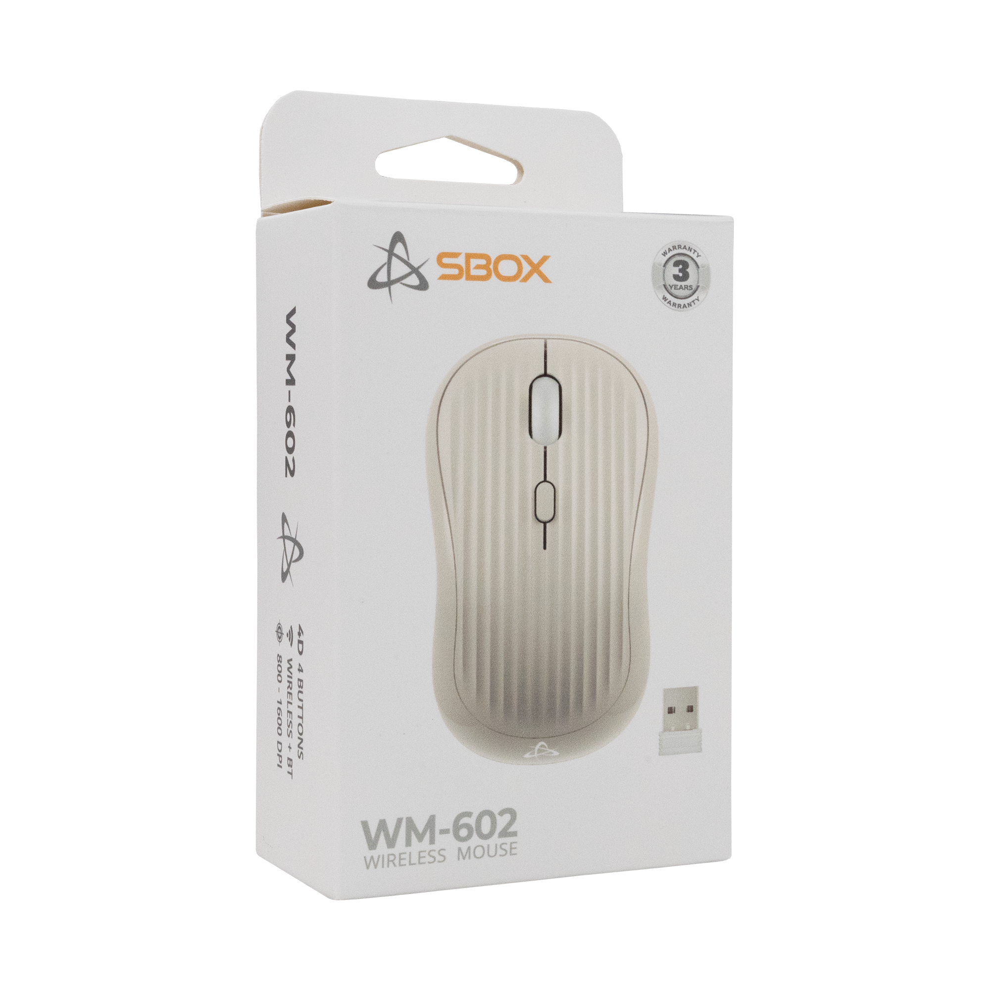Bežični miš SBOX WM-602 bež-5