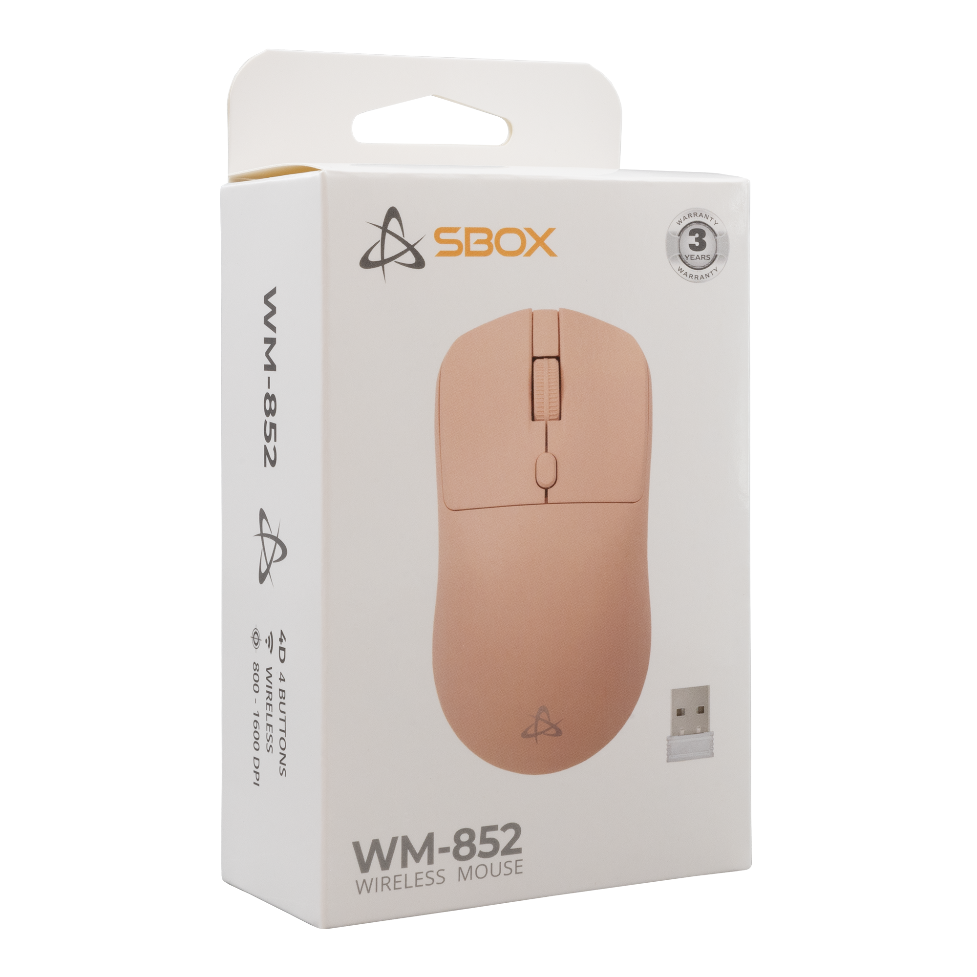 Miš SBOX WM-852 Rozi Bežični-5